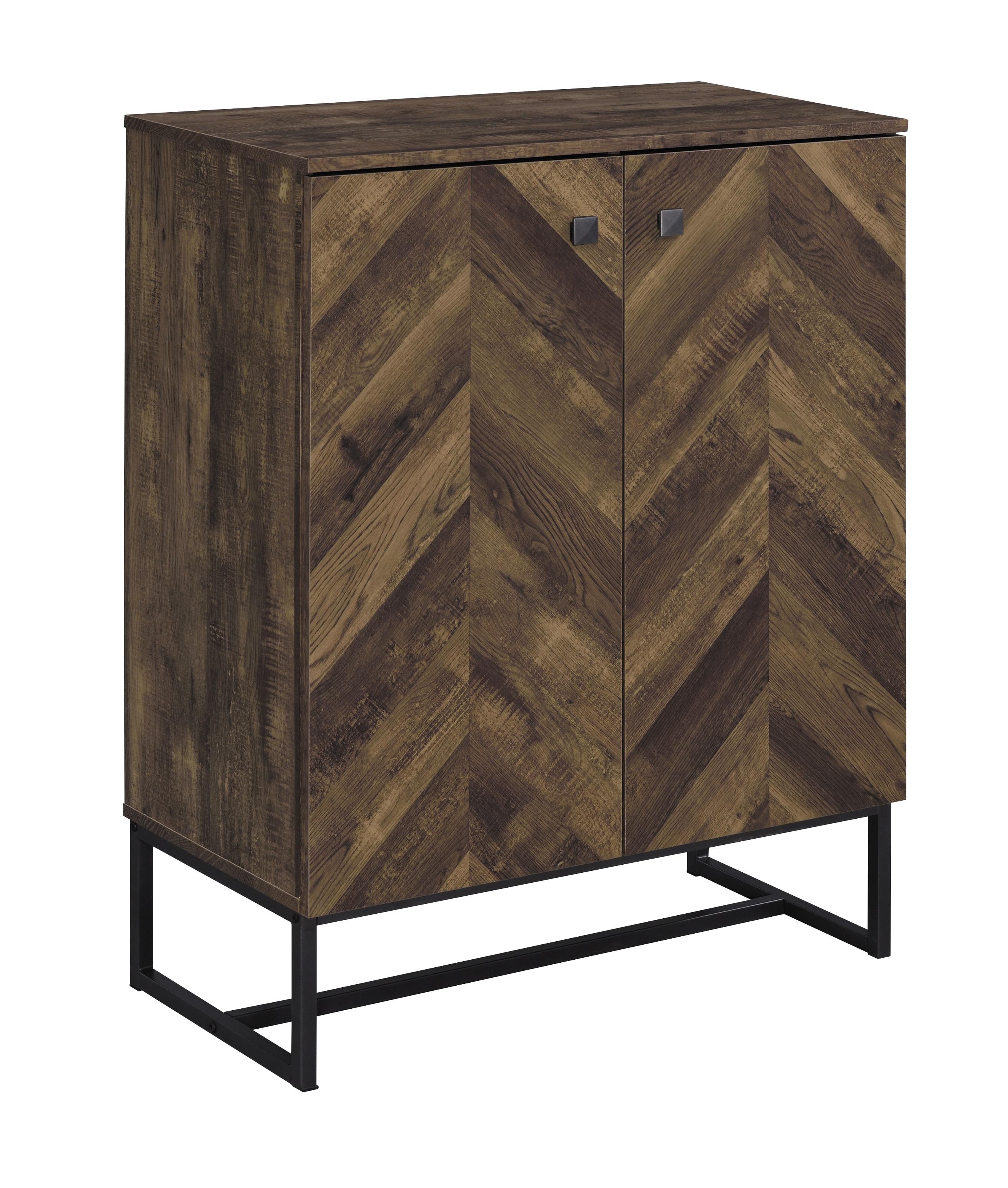 

    
Transitional Rustic Oak Finish Wood Accent Cabinet Coaster 959639
