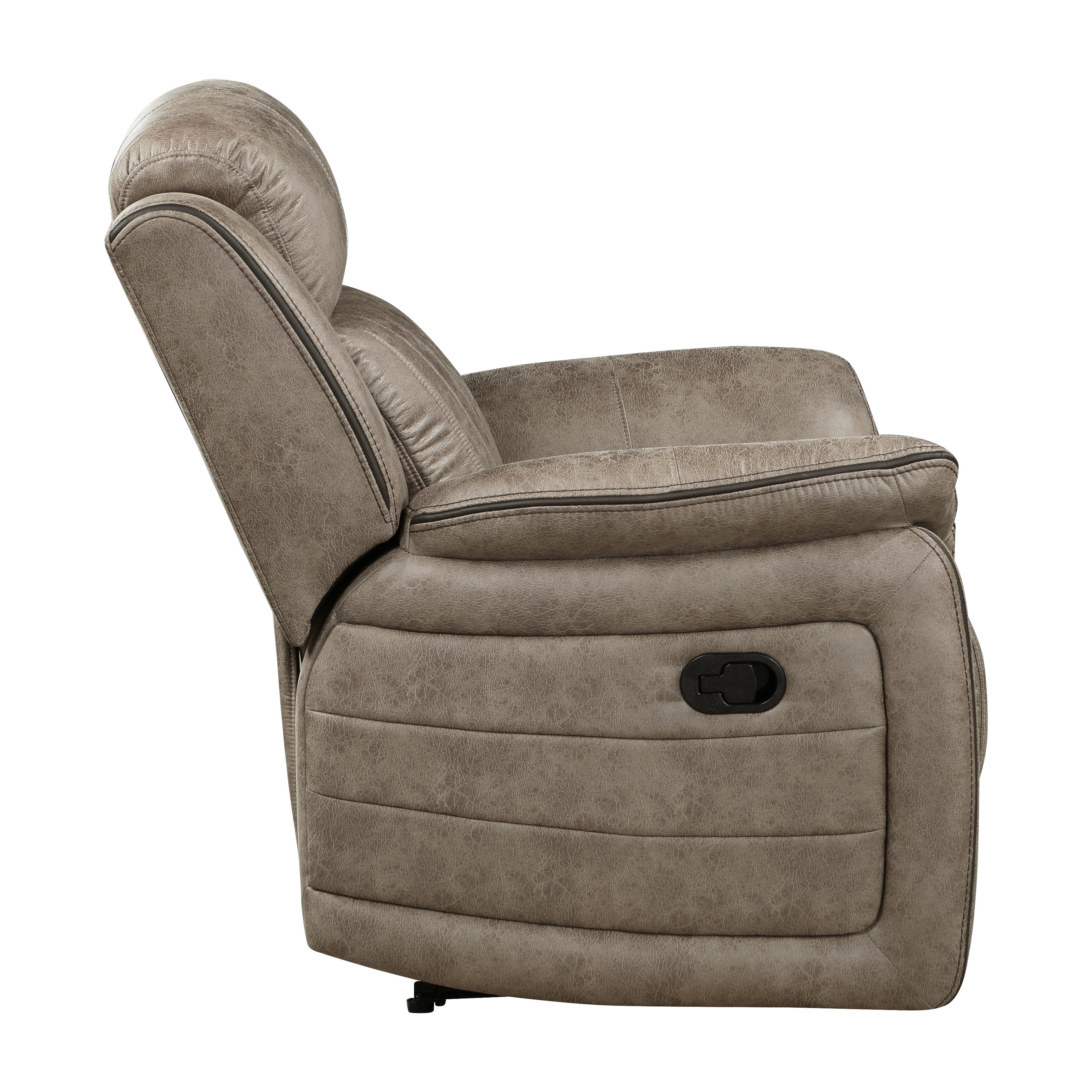

                    
Homelegance 9479SDB-1 Centeroak Reclining Chair Brown Microfiber Purchase 
