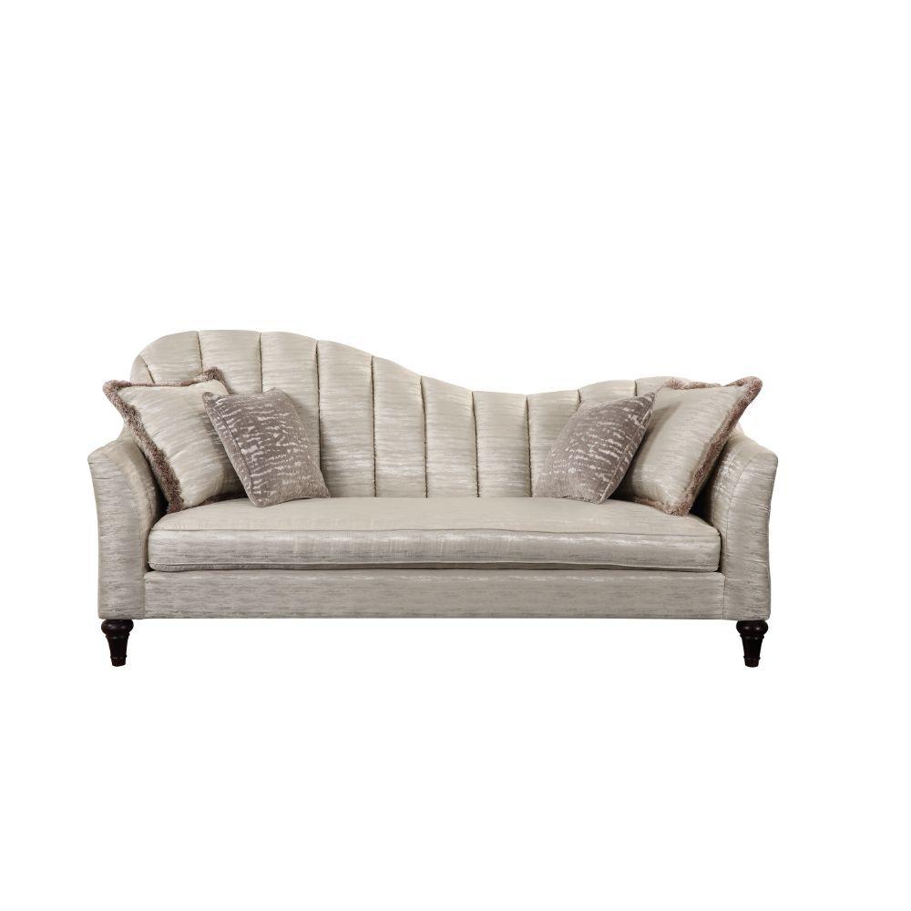 

                    
Acme Furniture Athalia Sofa and Loveseat Set Pearl Shimmering Purchase 
