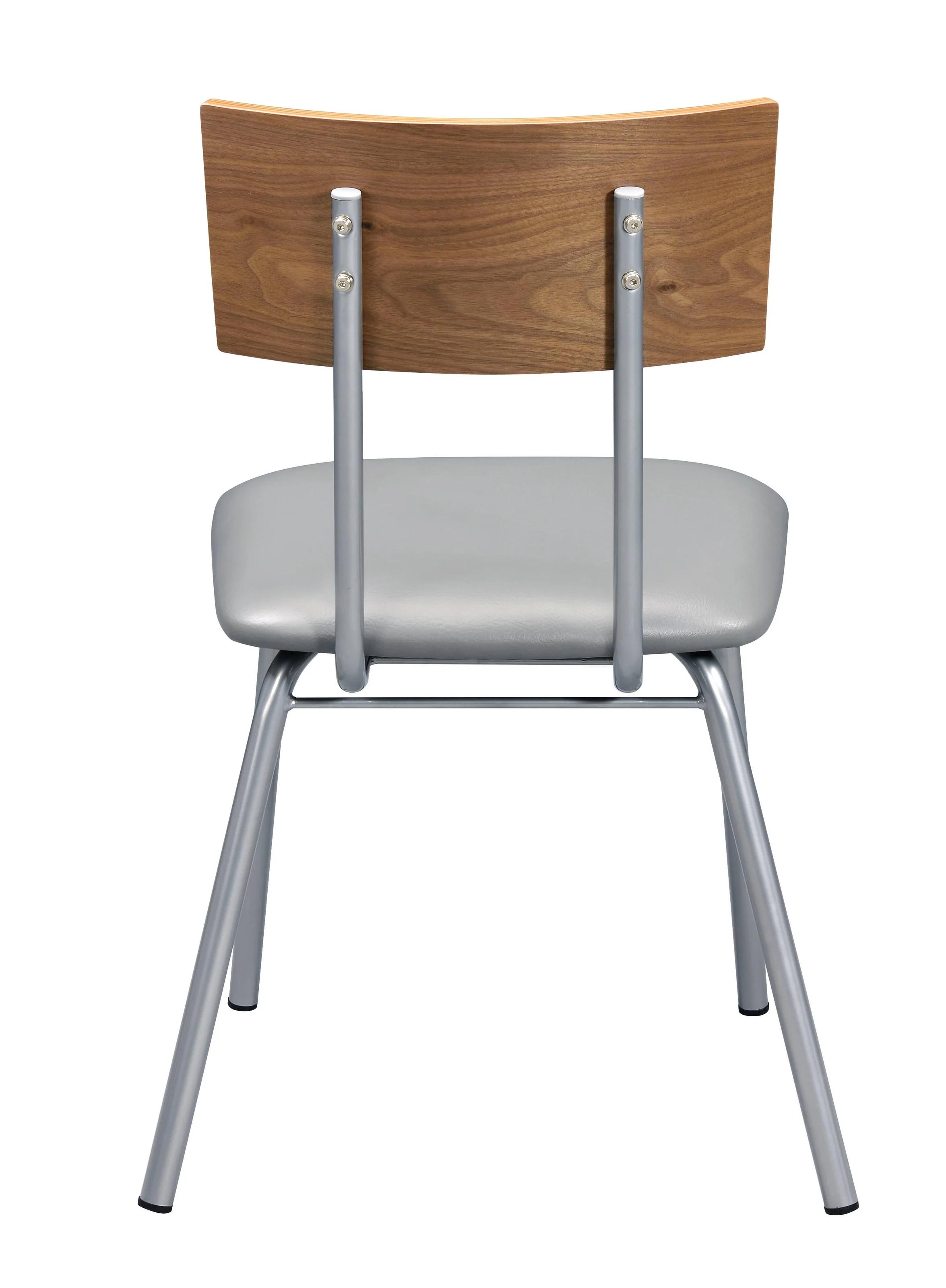

                    
Acme Furniture Jurgen Dining Chair Set Silver PU Purchase 
