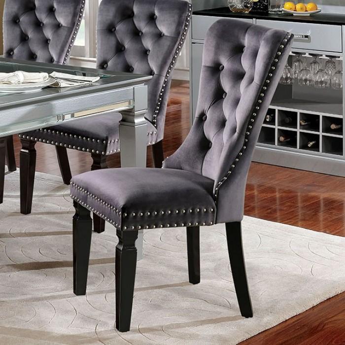 

    
Furniture of America Alena CM3452T Dining Table Set Gray CM3452T-Set-10
