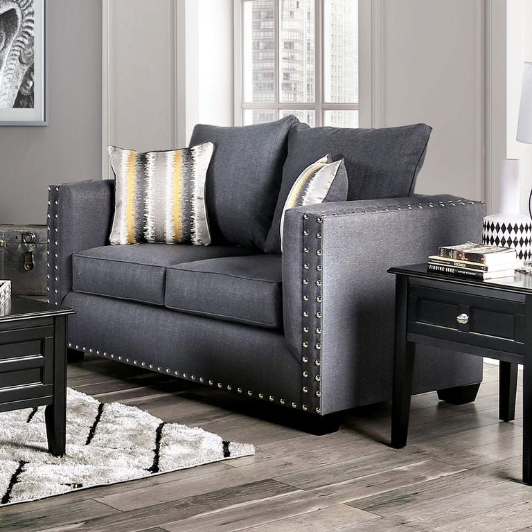 

    
Furniture of America SM6220-2PC Inkom Sofa and Loveseat Set Slate SM6220-2PC
