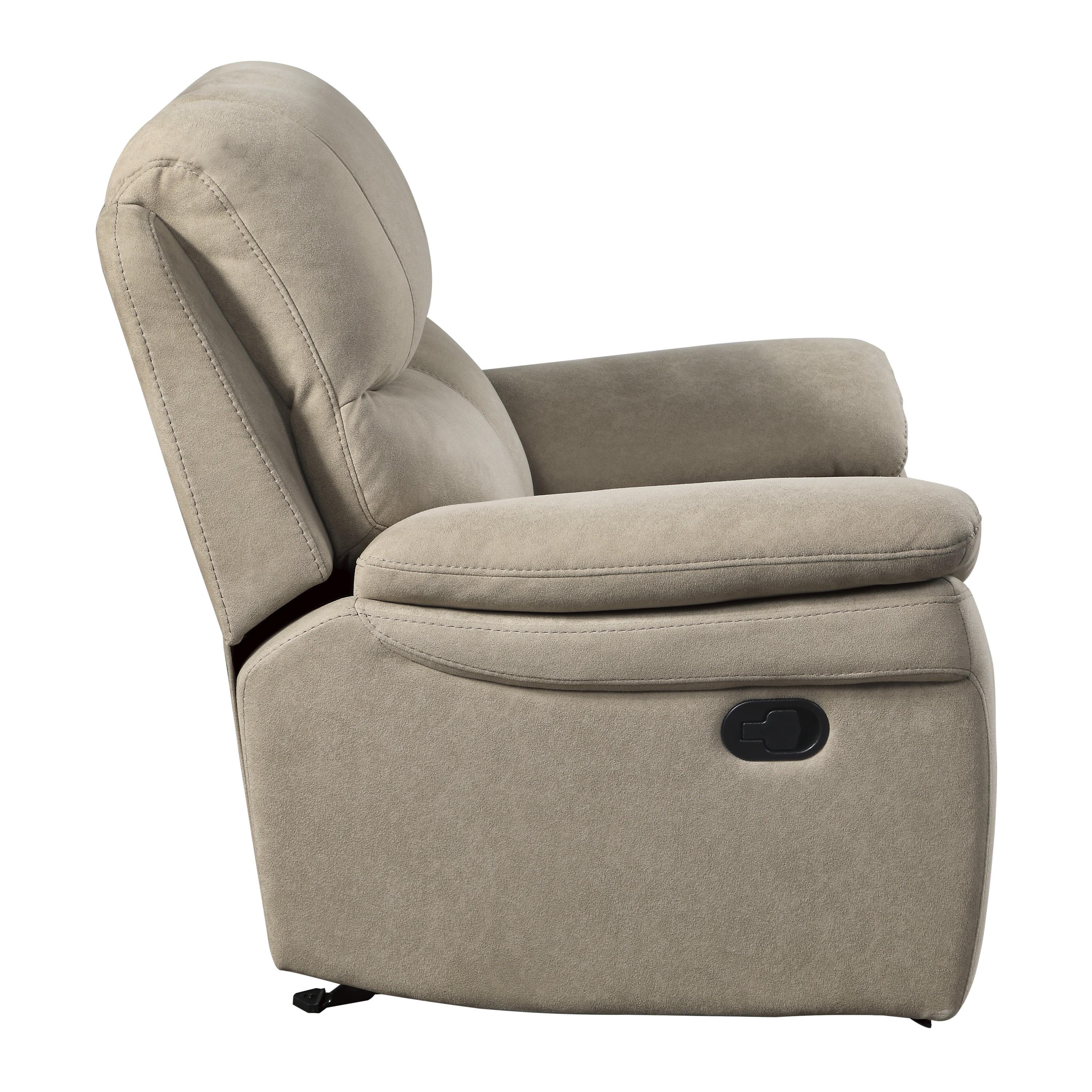 

                    
Homelegance 9580TN-1 Longvale Reclining Chair Tan Microfiber Purchase 

