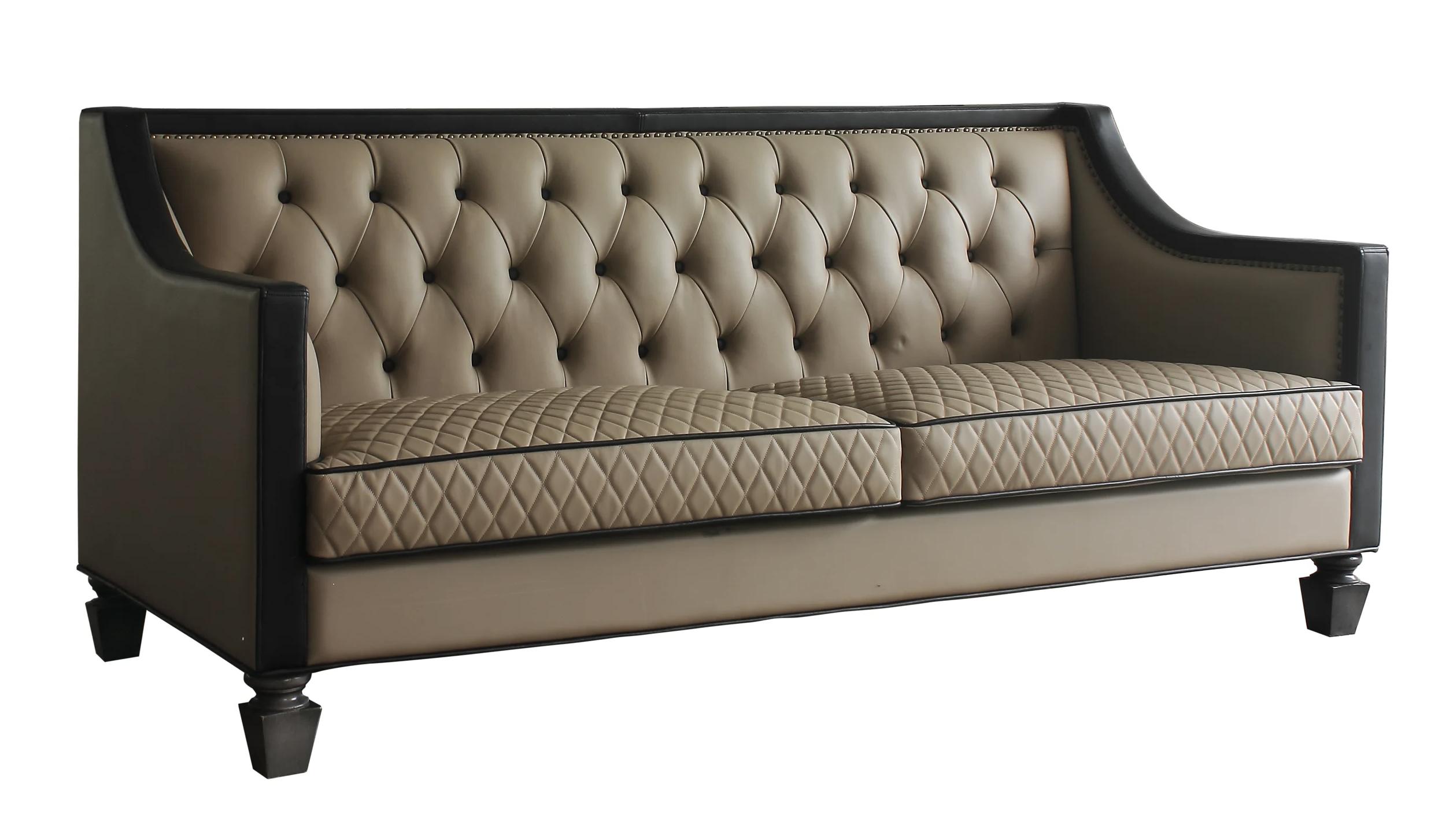 

    
Transitional Tan Sofa by Acme House Beatrice 58815
