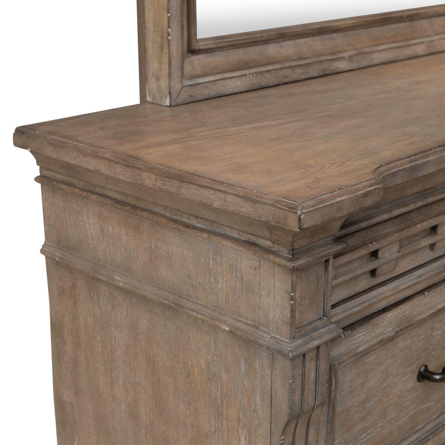 

                    
Liberty Furniture Town &amp; Country (711-BR) Dresser With Mirror Taupe  Purchase 
