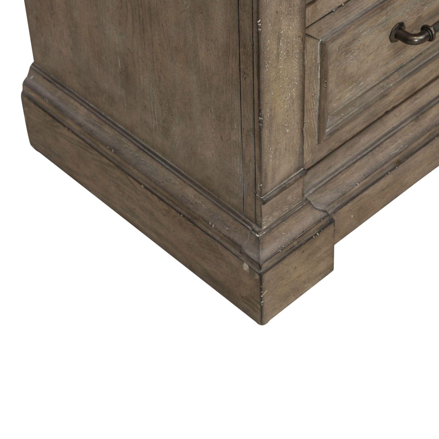 

                    
Buy Transitional Taupe Nightstand Set 2pcs Town & Country (711-BR) Liberty Furniture
