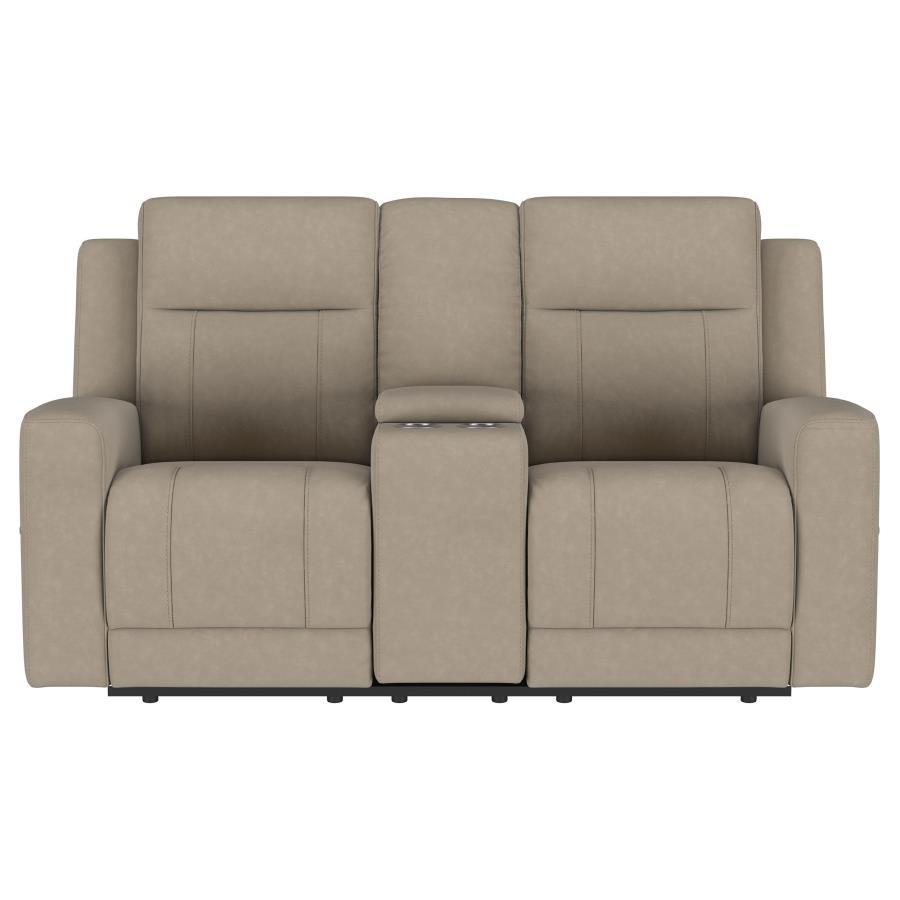 

    
Coaster Brentwood Reclining Loveseat 610282-L Reclining Loveseat Taupe 610282-L
