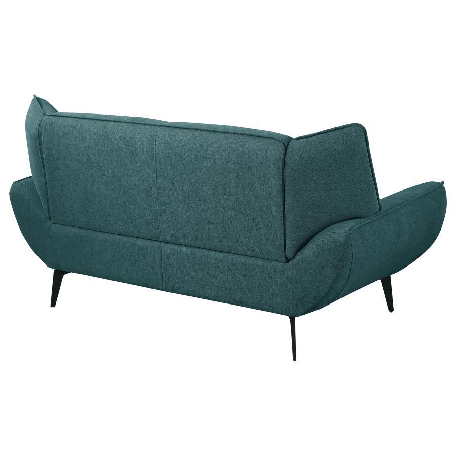 

    
511162-L Transitional Teal Blue Wood Loveseat Coaster Acton 511162
