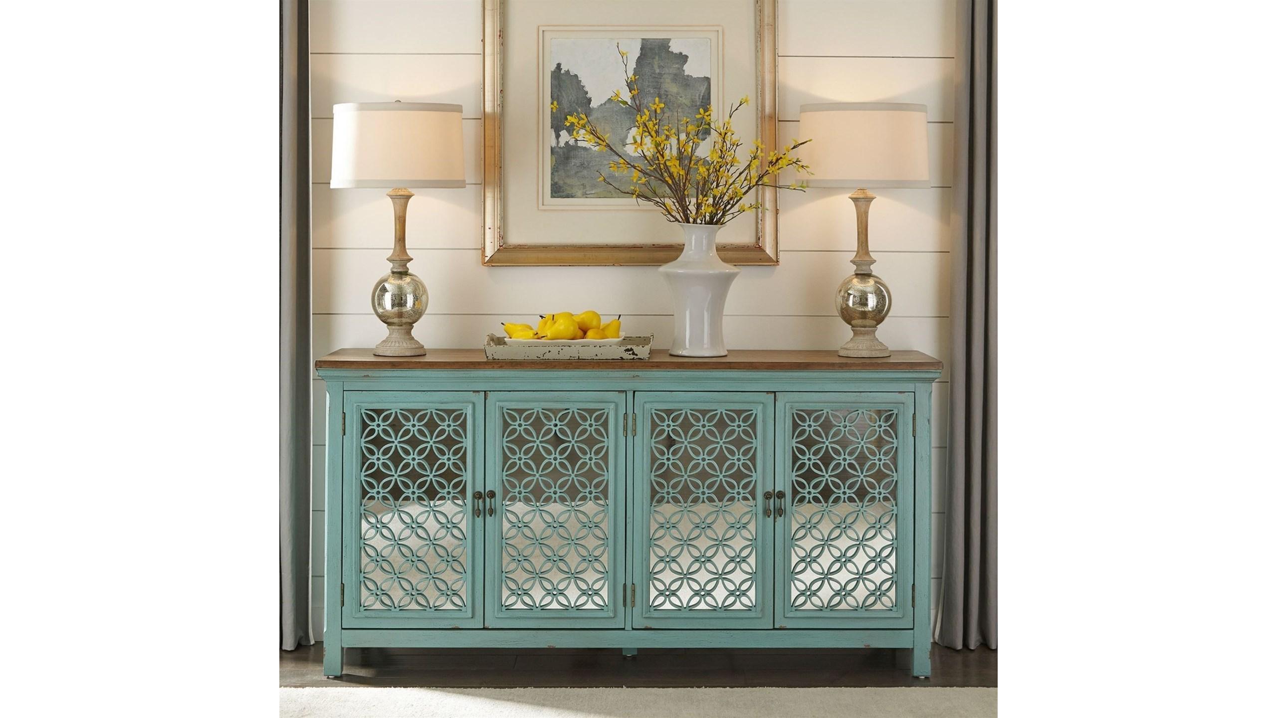 

    
Liberty Furniture Kengsinton  (2011-AC) Accent Cabinet Cabinet Turquoise 2011-AC5636
