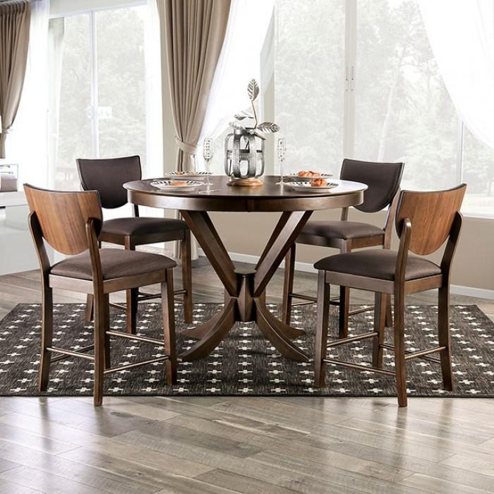 

    
Transitional Walnut & Dark Chocolate Solid Wood Counter Height Chairs Set 2pcs Furniture of America FOA3787PC-2PK Marina
