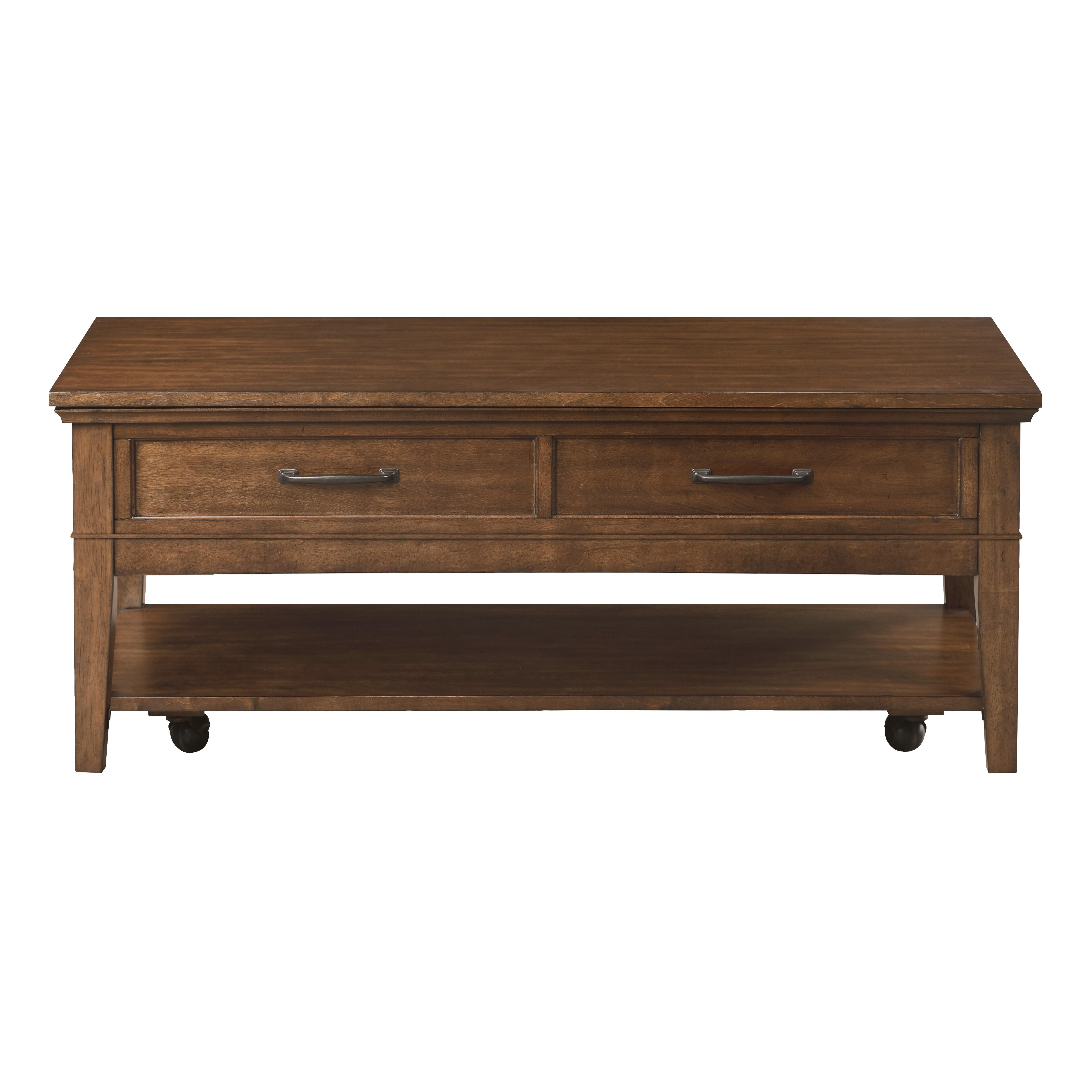 Transitional Cocktail Table 3620-30 Whitley 3620-30 in Walnut 