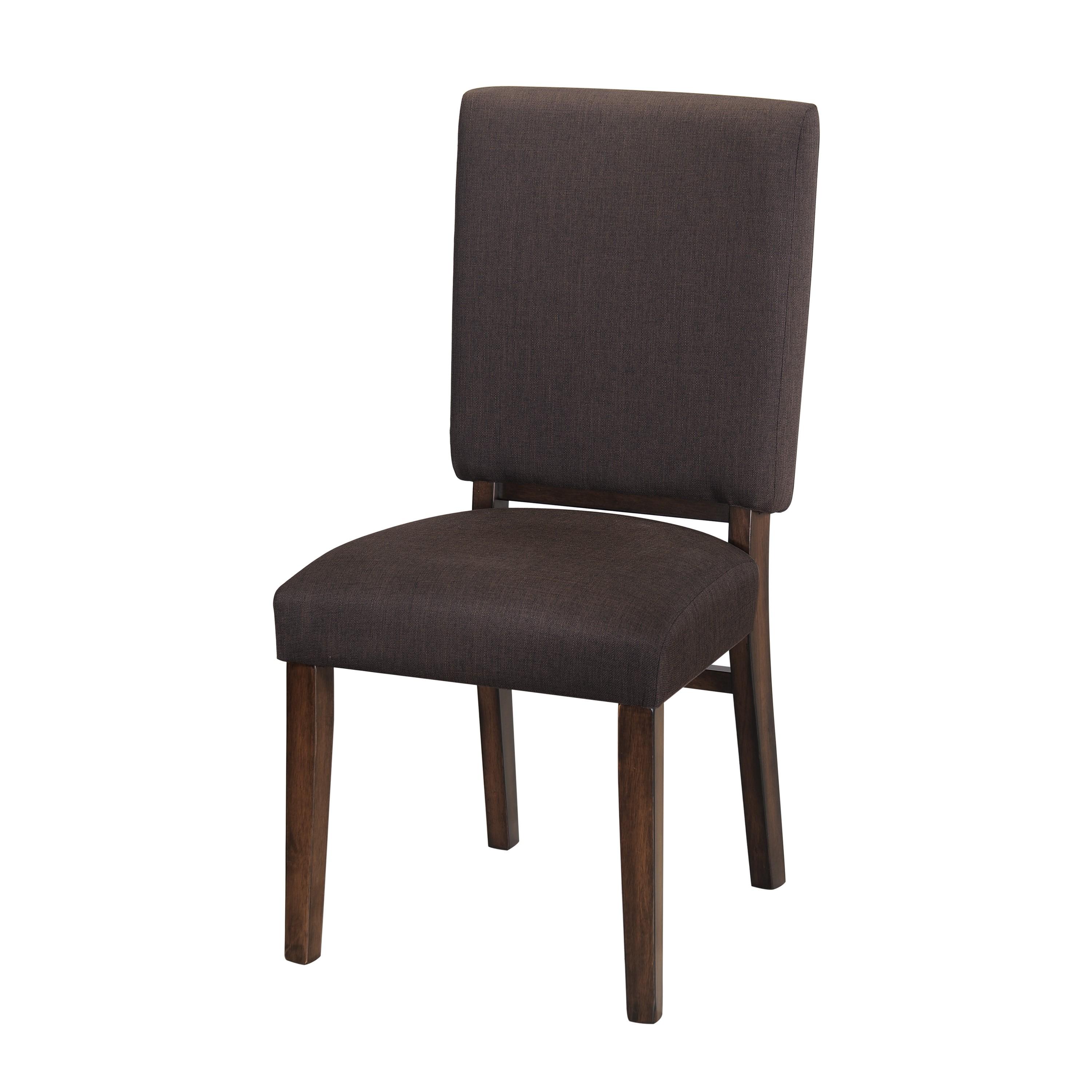 

    
Transitional Walnut Wood Side Chair Set 2pcs Homelegance 5415RFS Sedley
