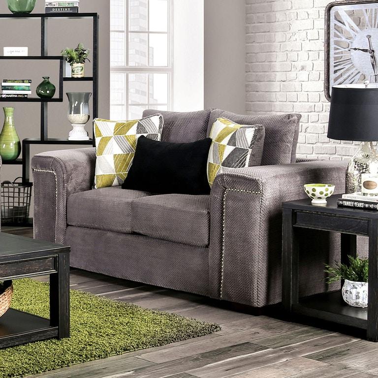 

    
Furniture of America SM6154-2PC Bradford Sofa and Loveseat Set Warm Gray SM6154-2PC
