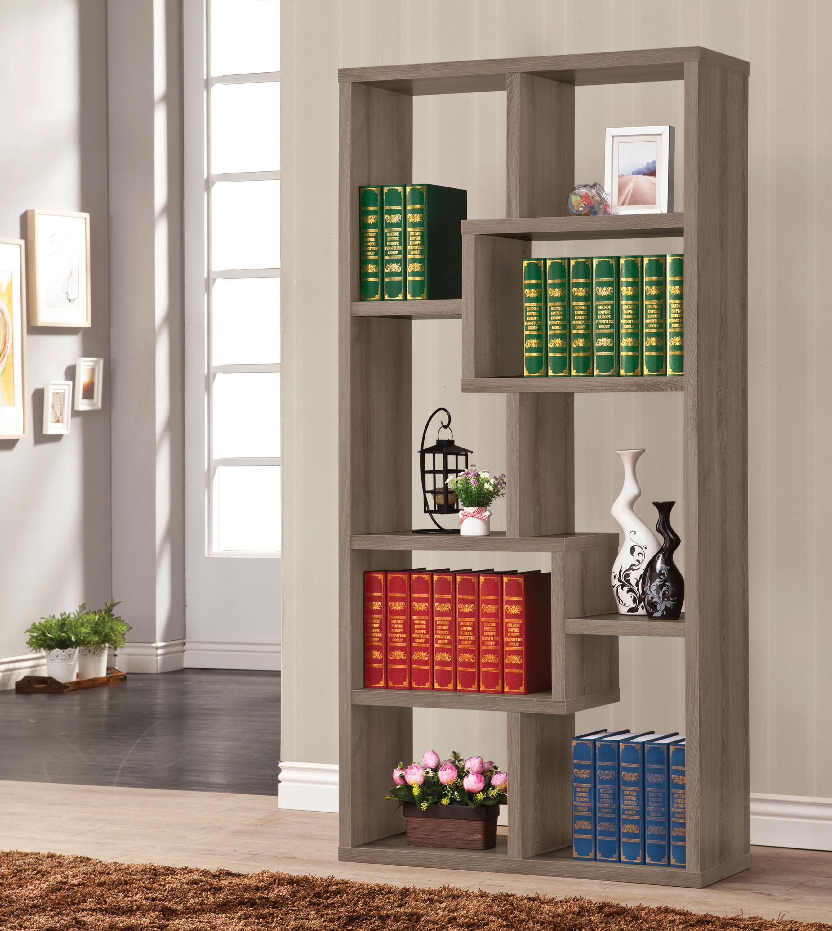 

                    
Coaster 800510 Theo Bookcase Gray  Purchase 
