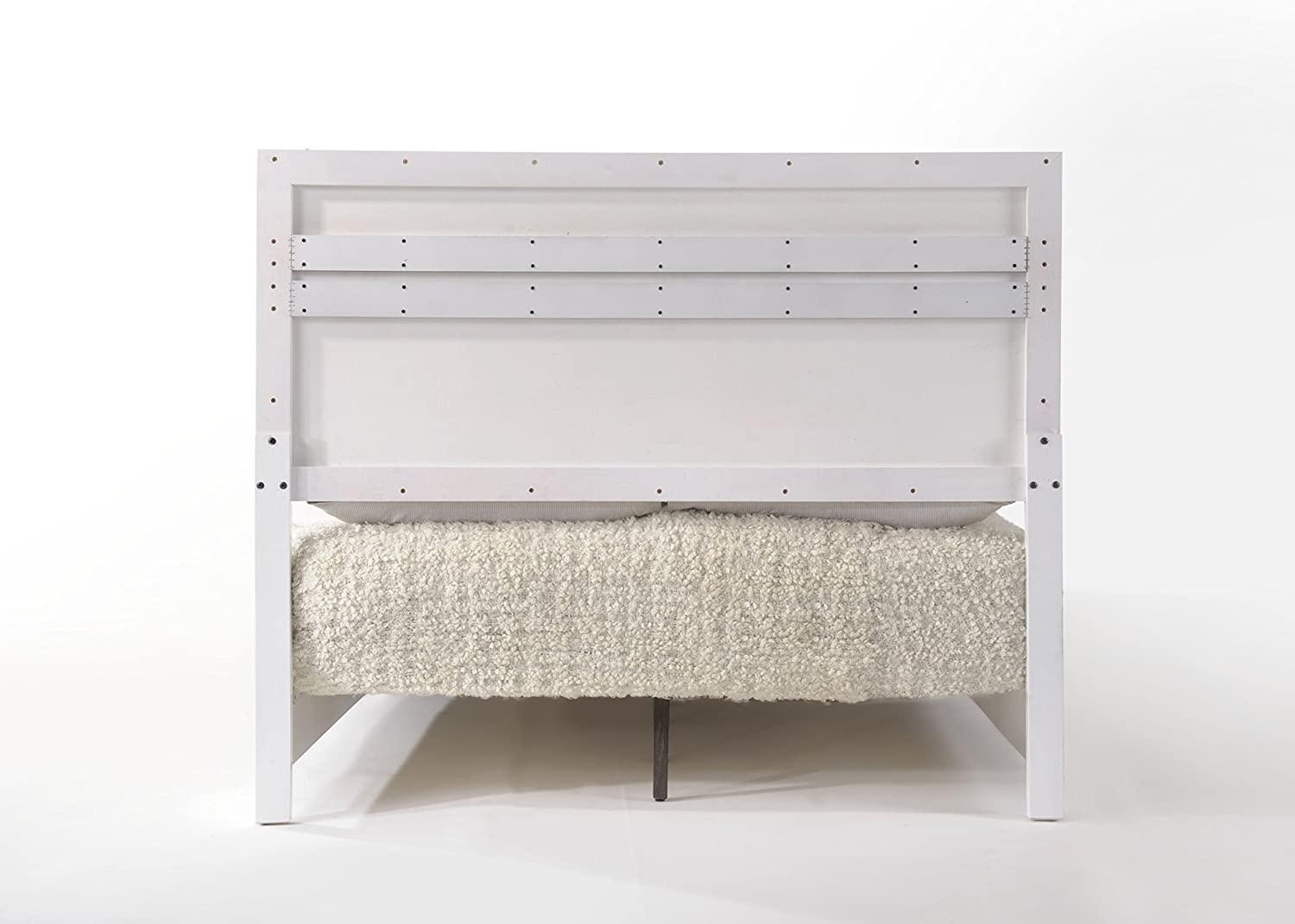 

                    
Acme Furniture Naima II-26767EK Panel Bedroom Set White/Silver White Finish Purchase 

