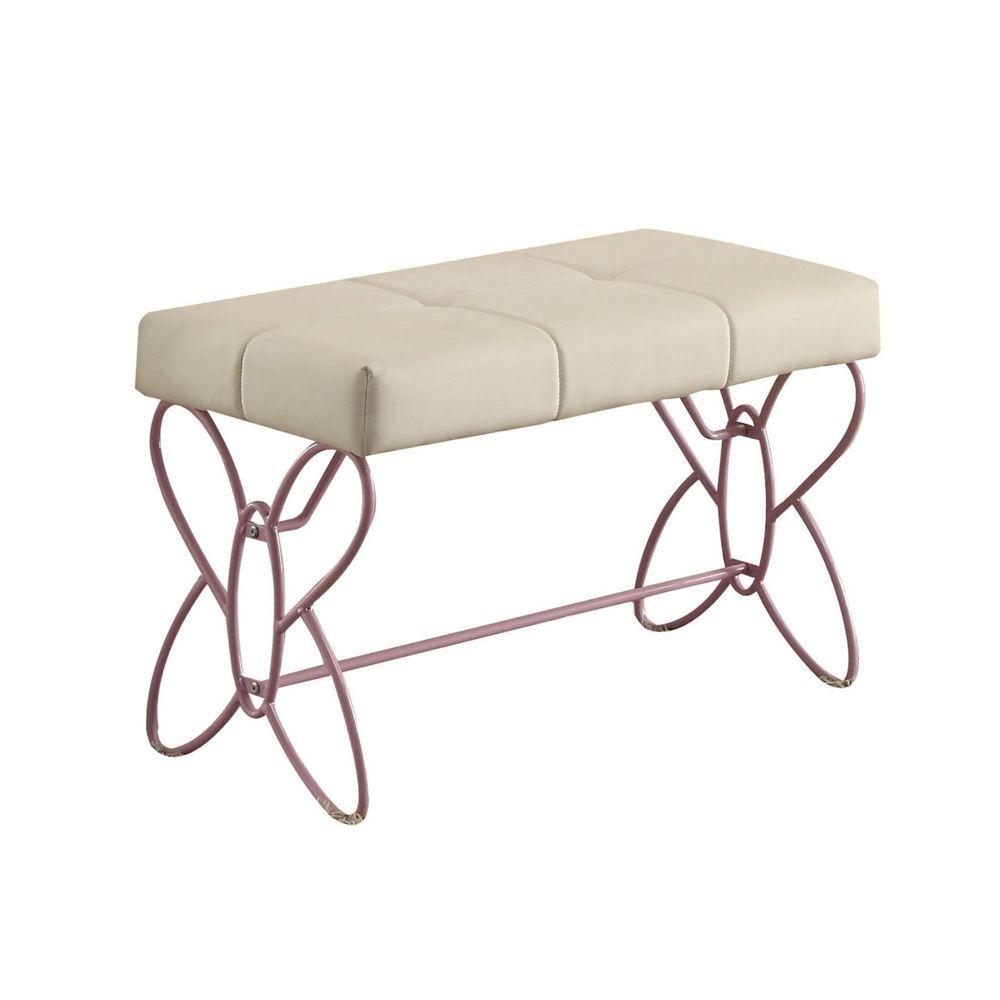 

    
Acme Furniture Priya II Bedroom Set White/Purple 30530T-4pcs
