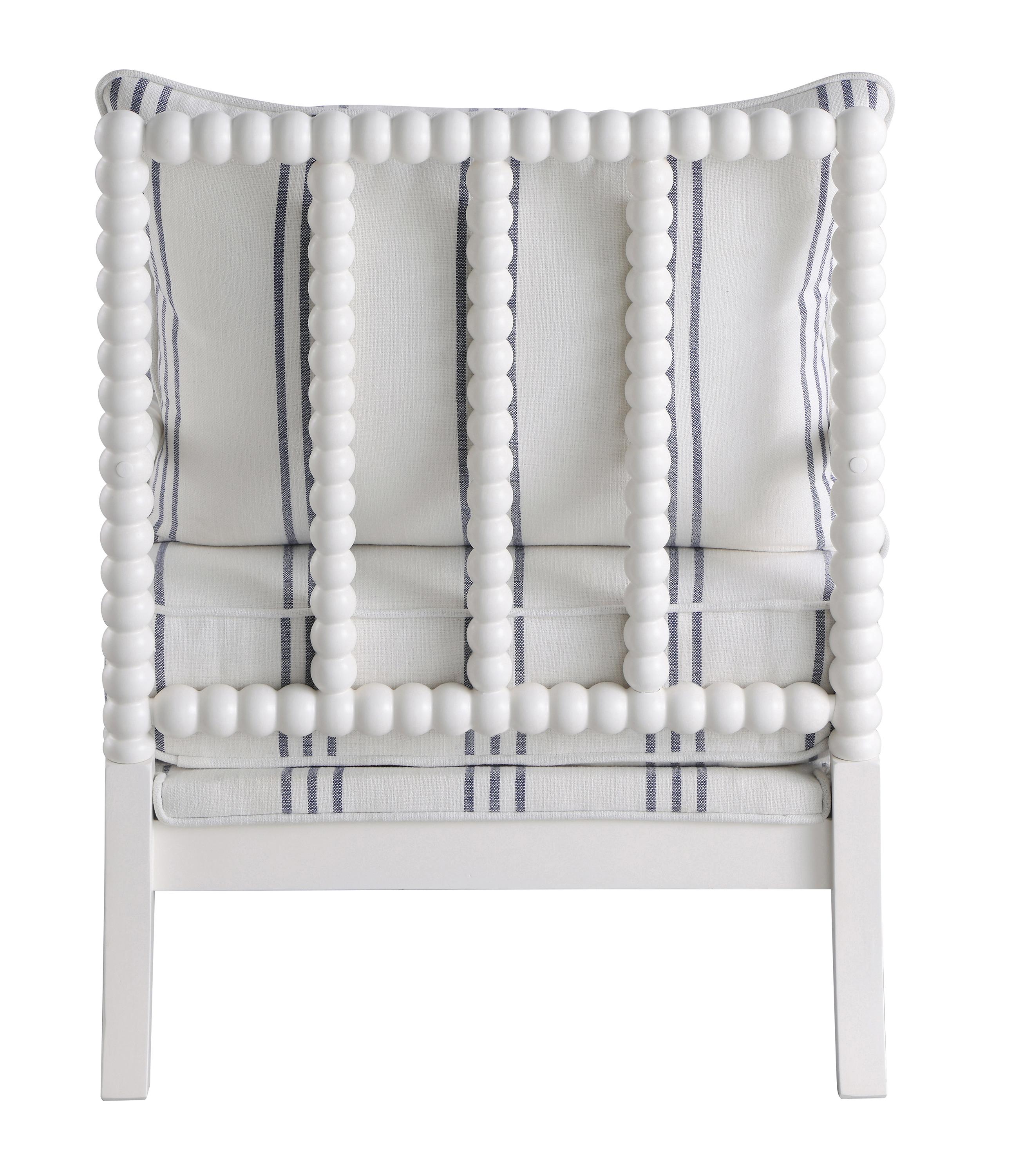 

                    
Coaster 903835 Accent Chair White Linen-like Fabric Purchase 
