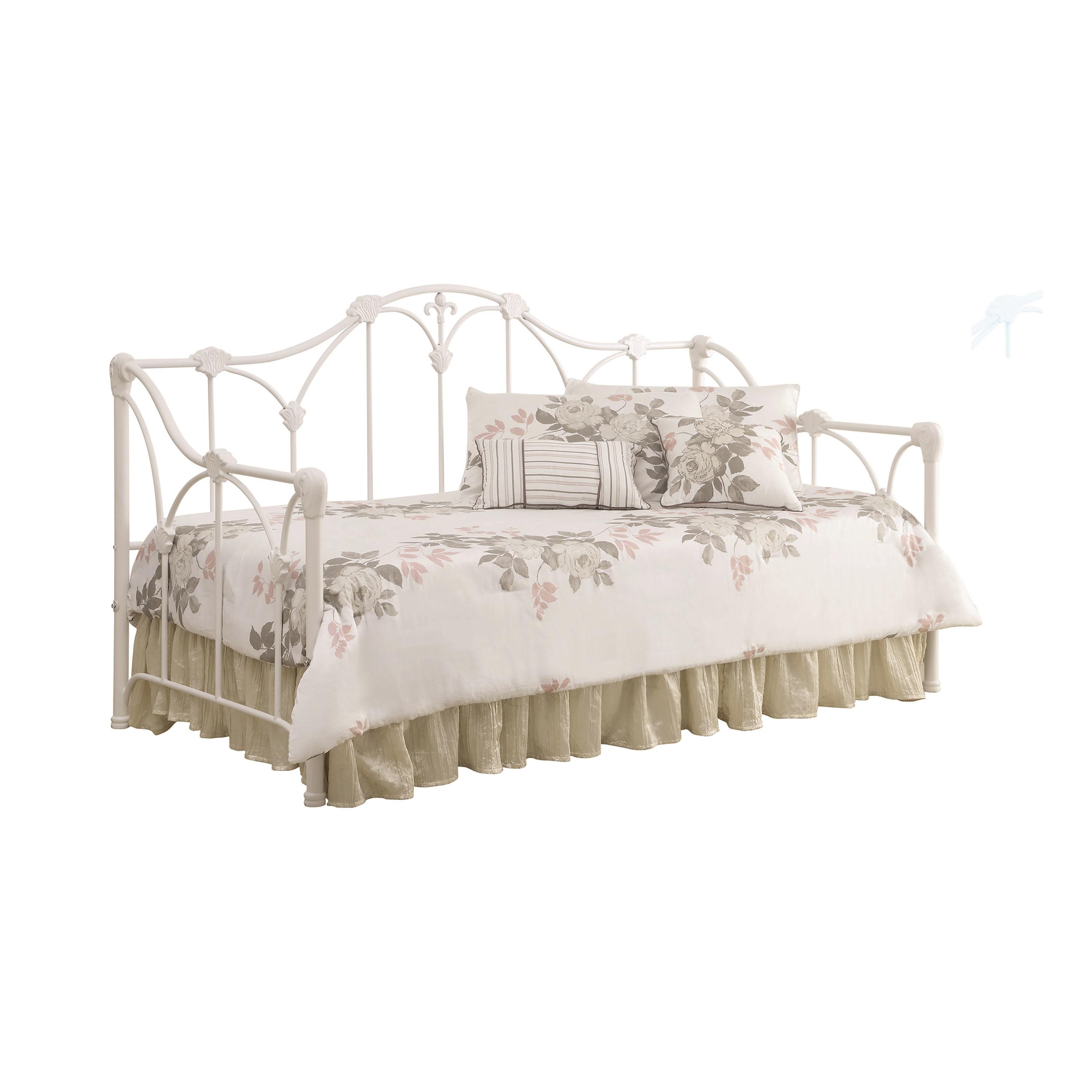 

    
Transitional White Metal Twin Daybed Coaster 300216
