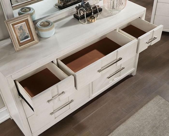 

                    
Buy Transitional White Solid Wood California King Storage Bedroom Set 6PCS Furniture of America Karla CM7500WH-CK-6PCS
