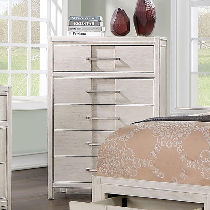 Transitional Chest Berenice Chest CM7580WH-C CM7580WH-C in White 