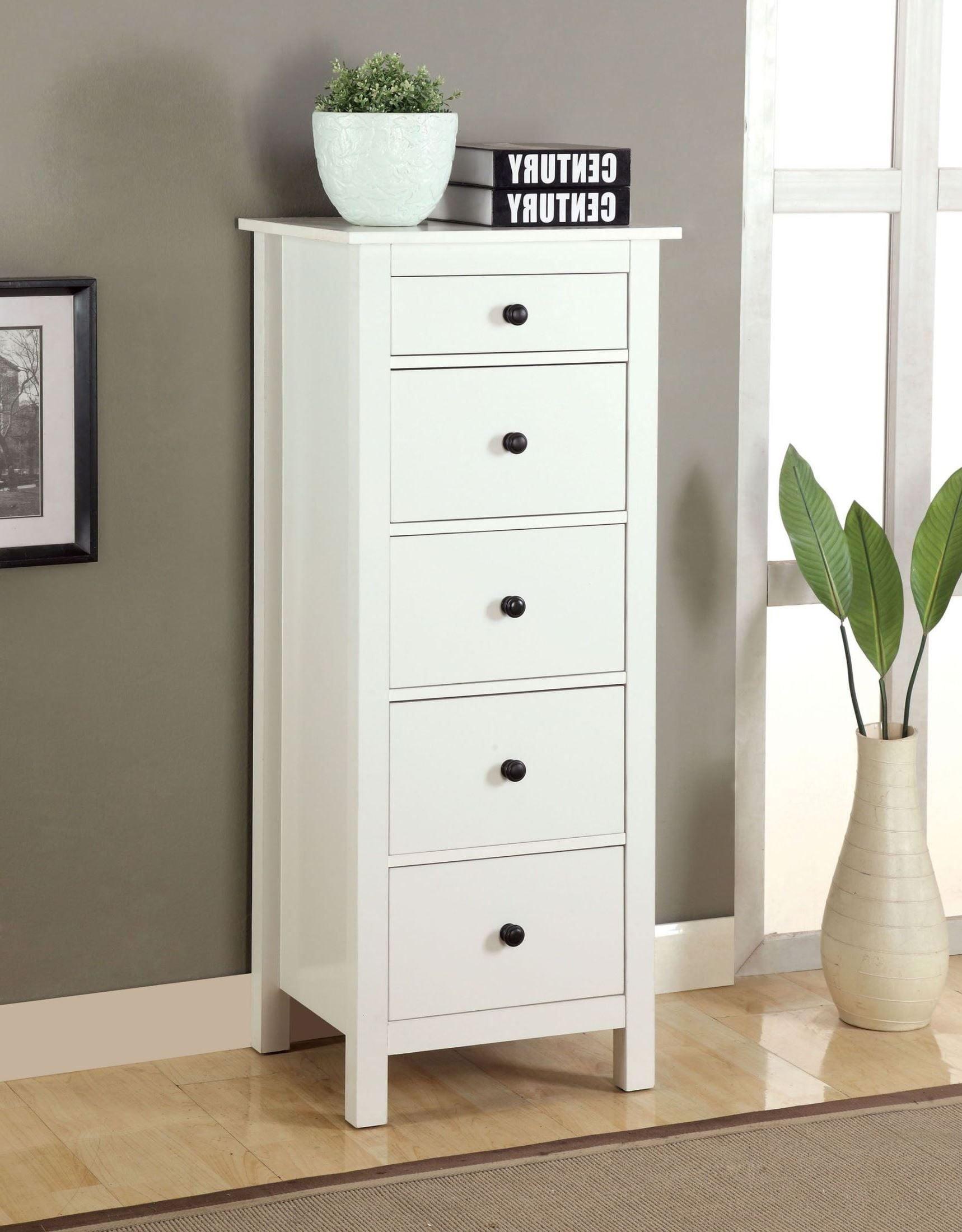 

    
Transitional White Solid Wood Chest Furniture of America CM-AC119WH Launces
