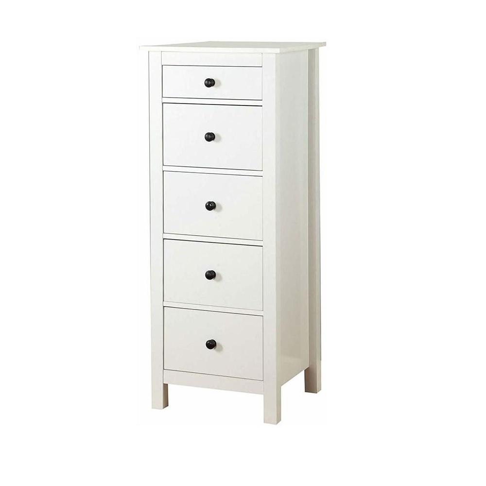 

    
Transitional White Solid Wood Chest Furniture of America CM-AC119WH Launces

