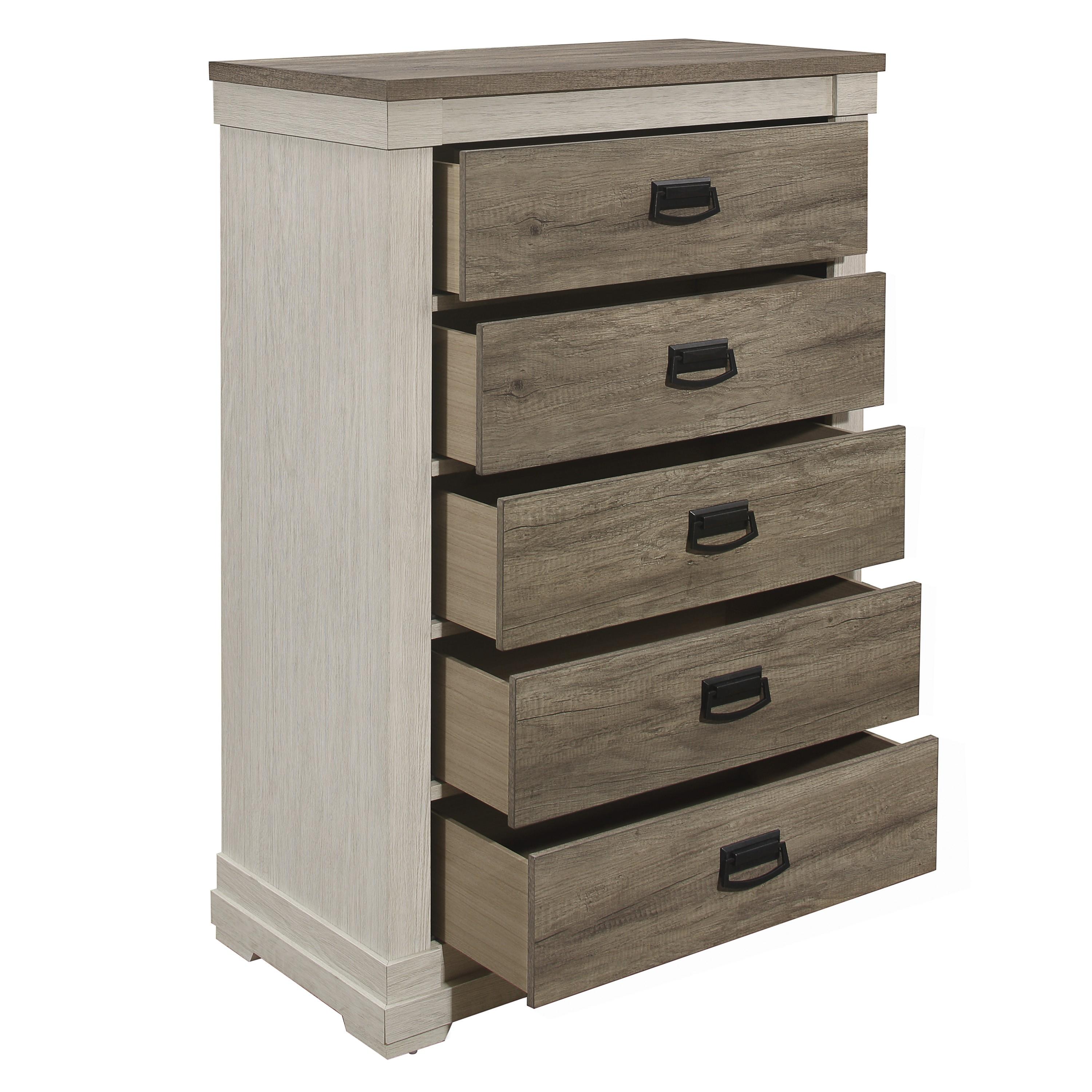 

    
Transitional White & Weathered Gray Wood Chest Homelegance 1677-9 Arcadia

