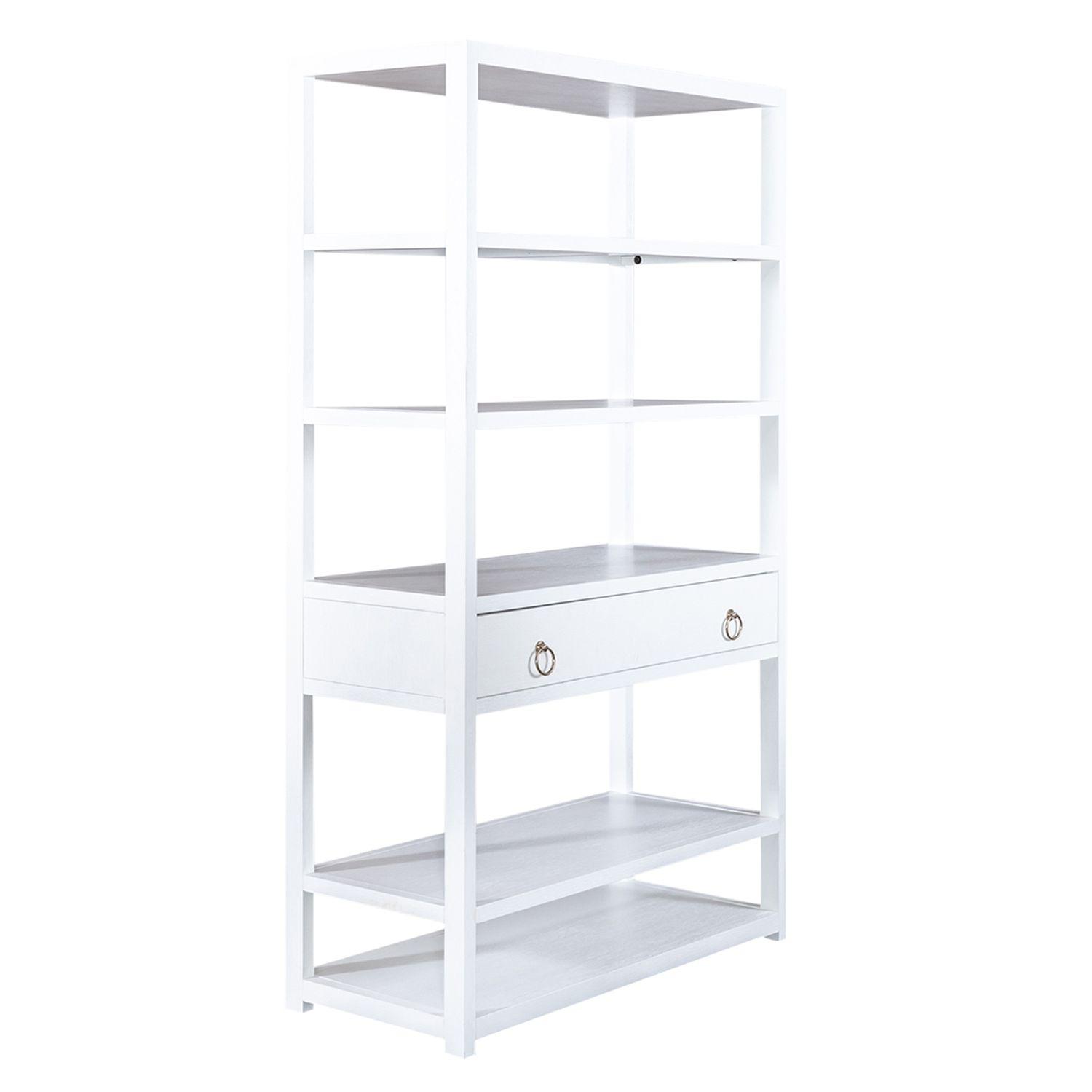 

    
Liberty Furniture Midnight Bookcase White 2030WH-AB3970
