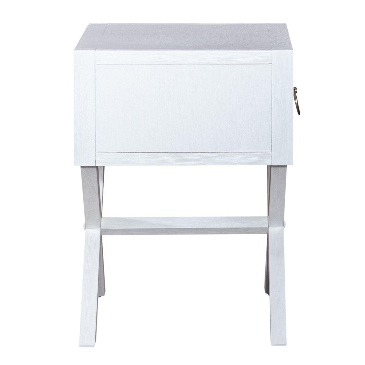 

                    
Liberty Furniture Midnight Accent Table White  Purchase 
