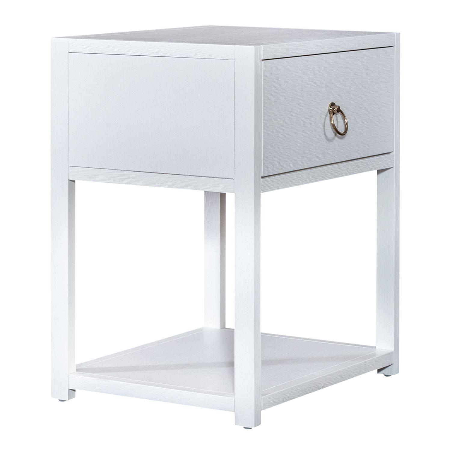 

    
Liberty Furniture Midnight Accent Table White 2030WH-AT2126
