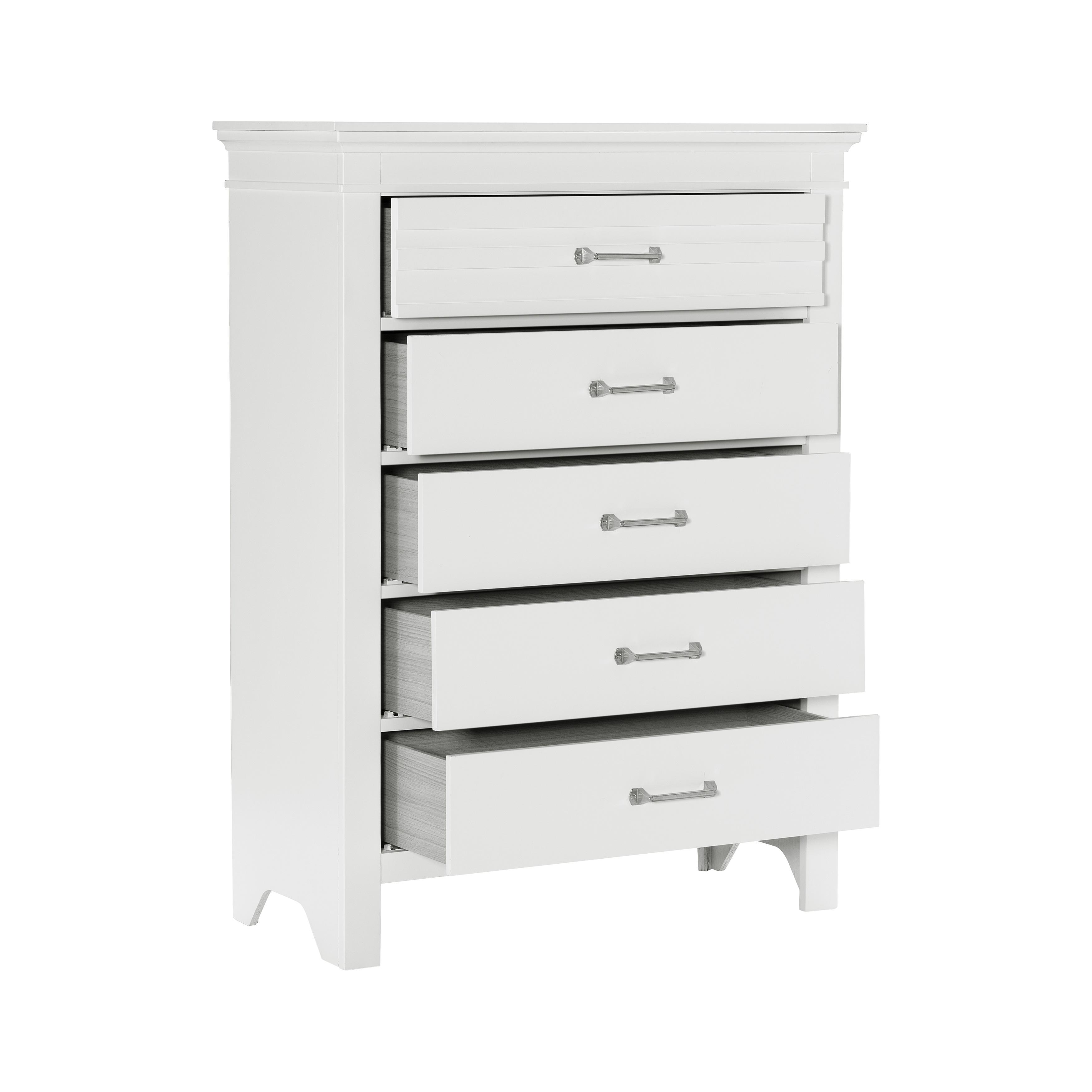 

    
Transitional White Wood Chest Homelegance 1675W-9 Blaire Farm
