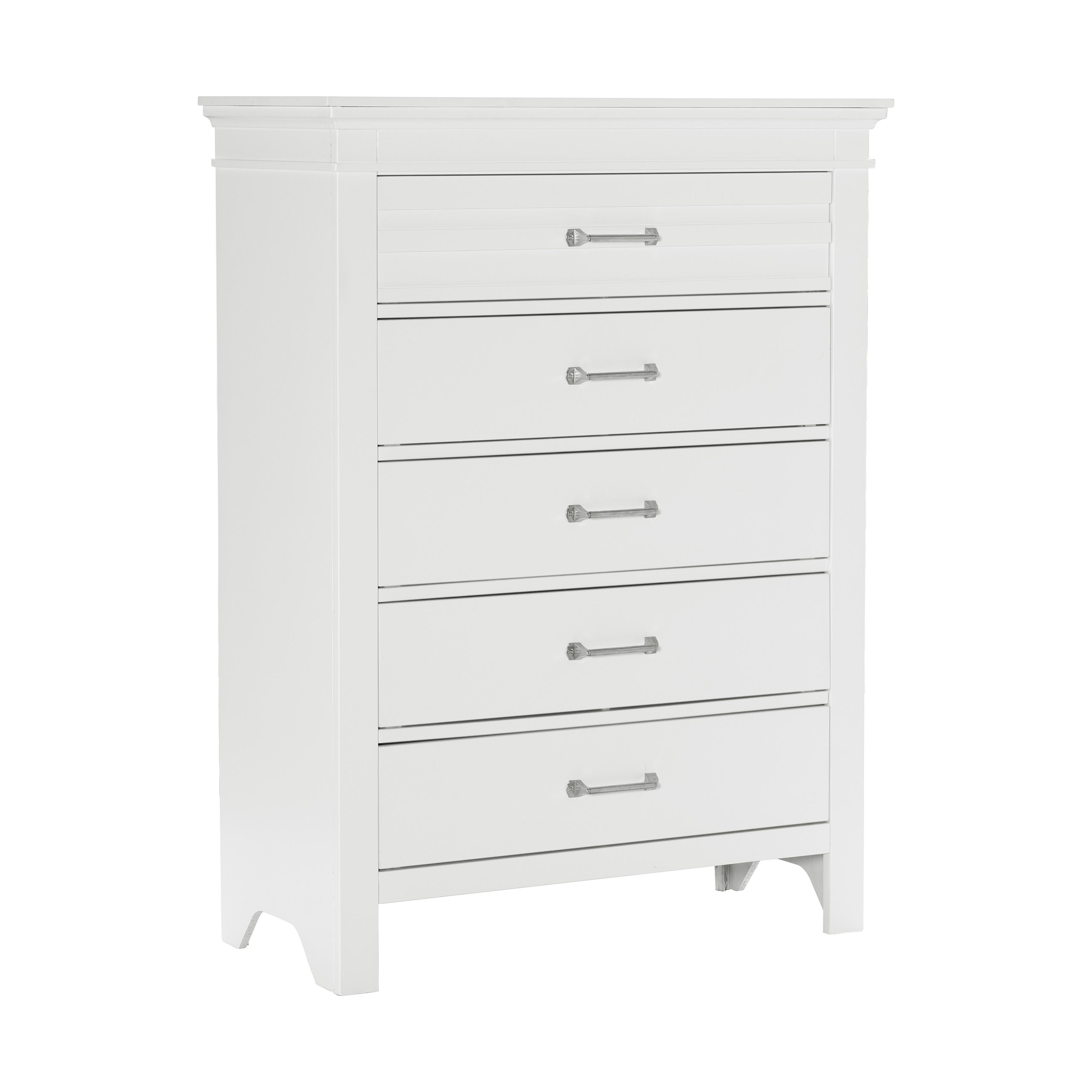 

    
Transitional White Wood Chest Homelegance 1675W-9 Blaire Farm
