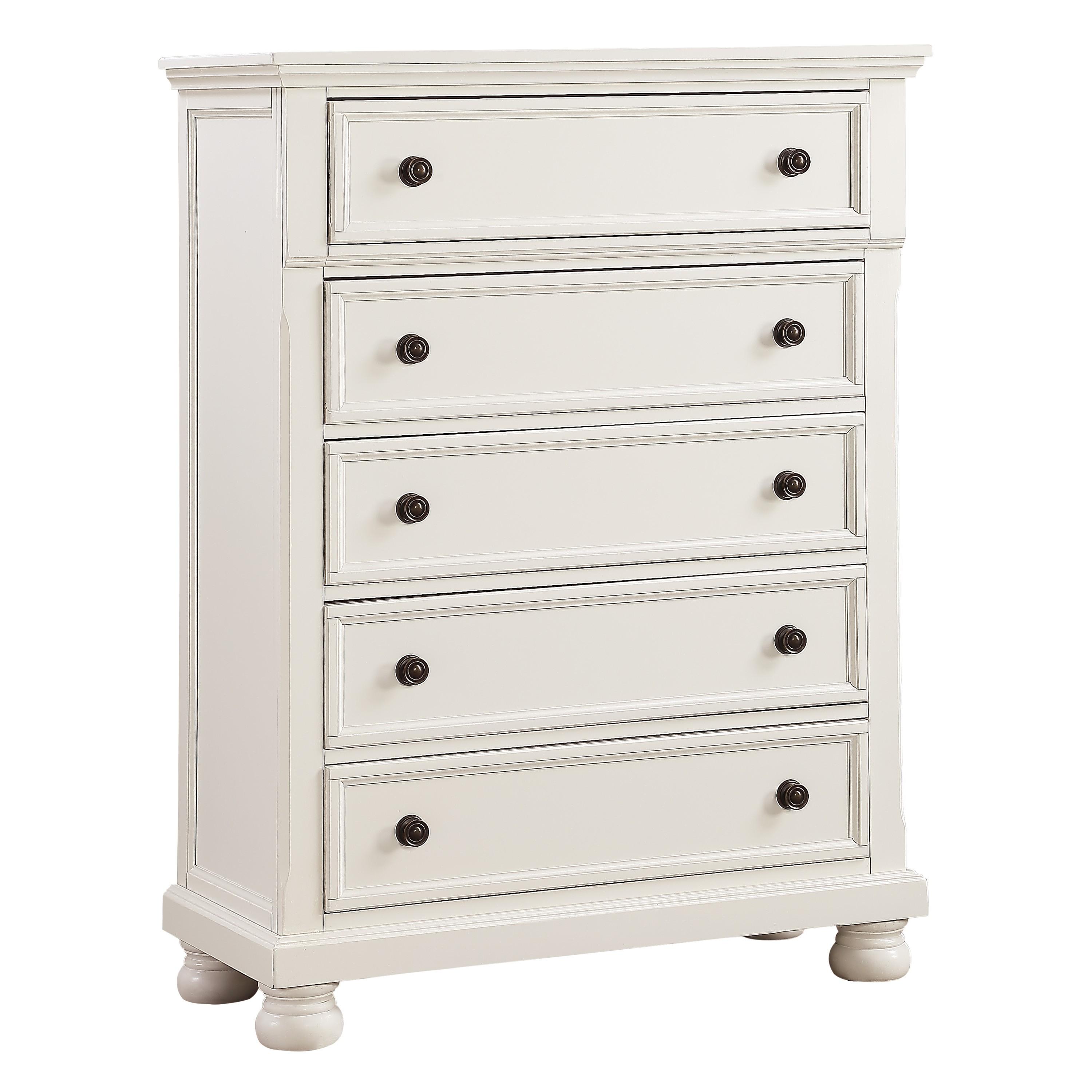 Transitional Chest 1714W-9 Laurelin 1714W-9 in White 