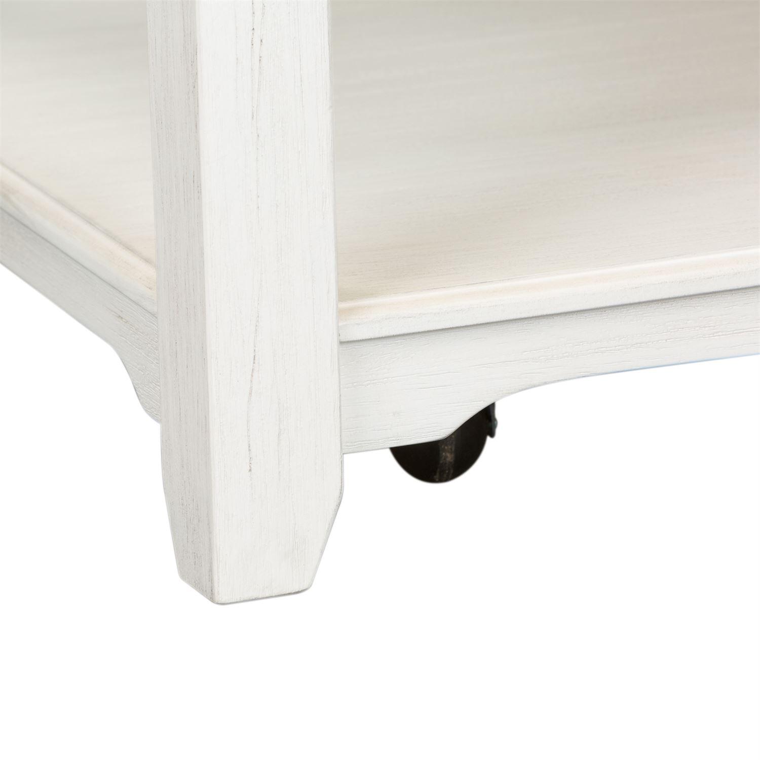 

    
171-OT1010 Soft White Wash Finish Coffee Table Summerville (171-OT) Liberty Furniture
