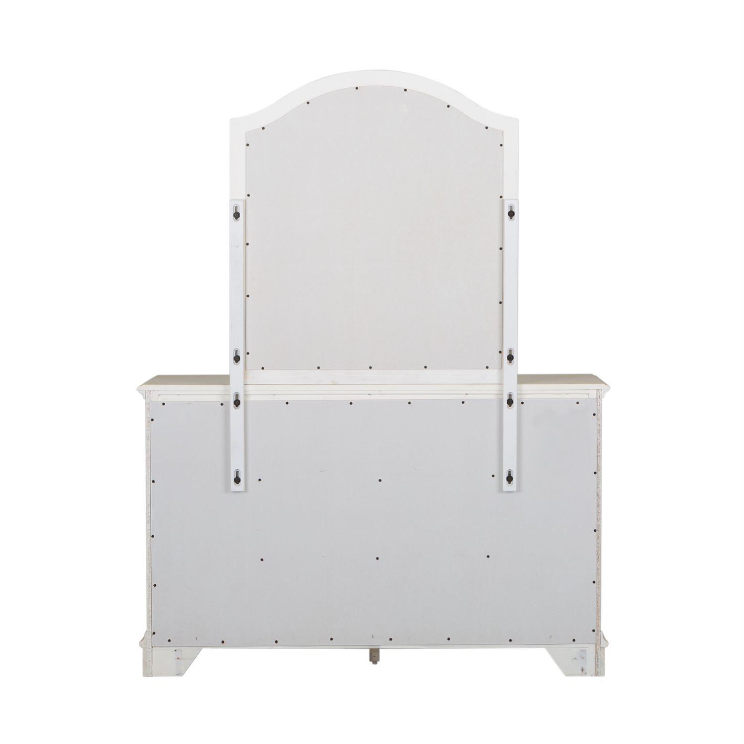 

                    
Liberty Furniture Bayside  249-YBR-DM Dresser With Mirror White  Purchase 
