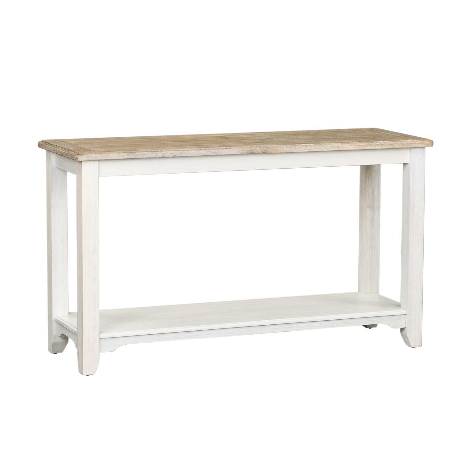 

    
Liberty Furniture Summerville  (171-OT) Sofa Table Sofa Table Cream/White 171-OT1030
