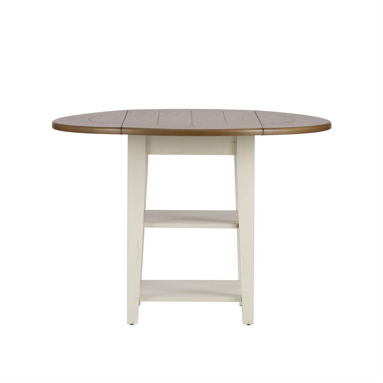 

    
Transitional White Wood Dining Table 841-T4242 Liberty Furniture

