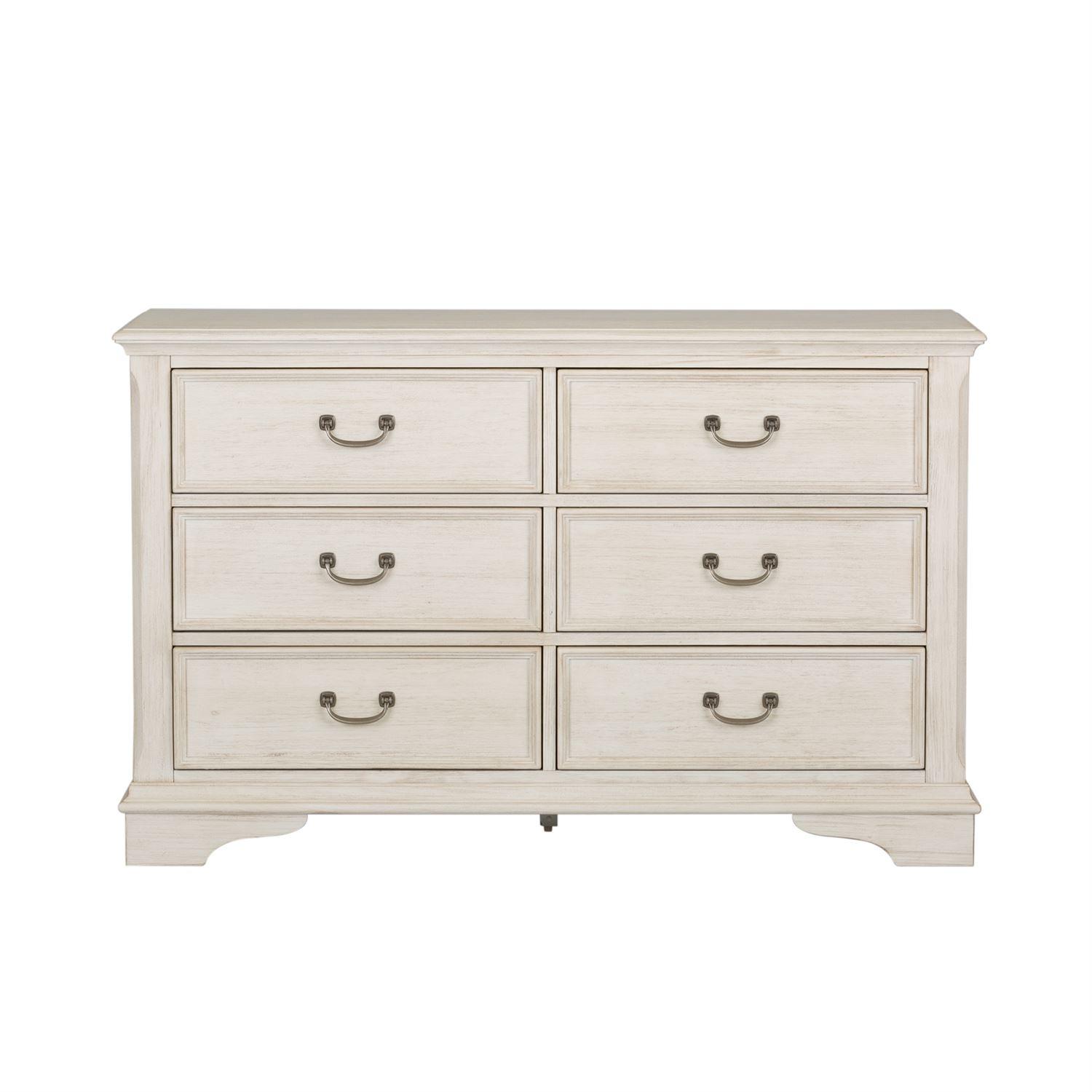 

    
Antique White Finish Wood Double Dresser Bayside (249-YBR) Liberty Furniture
