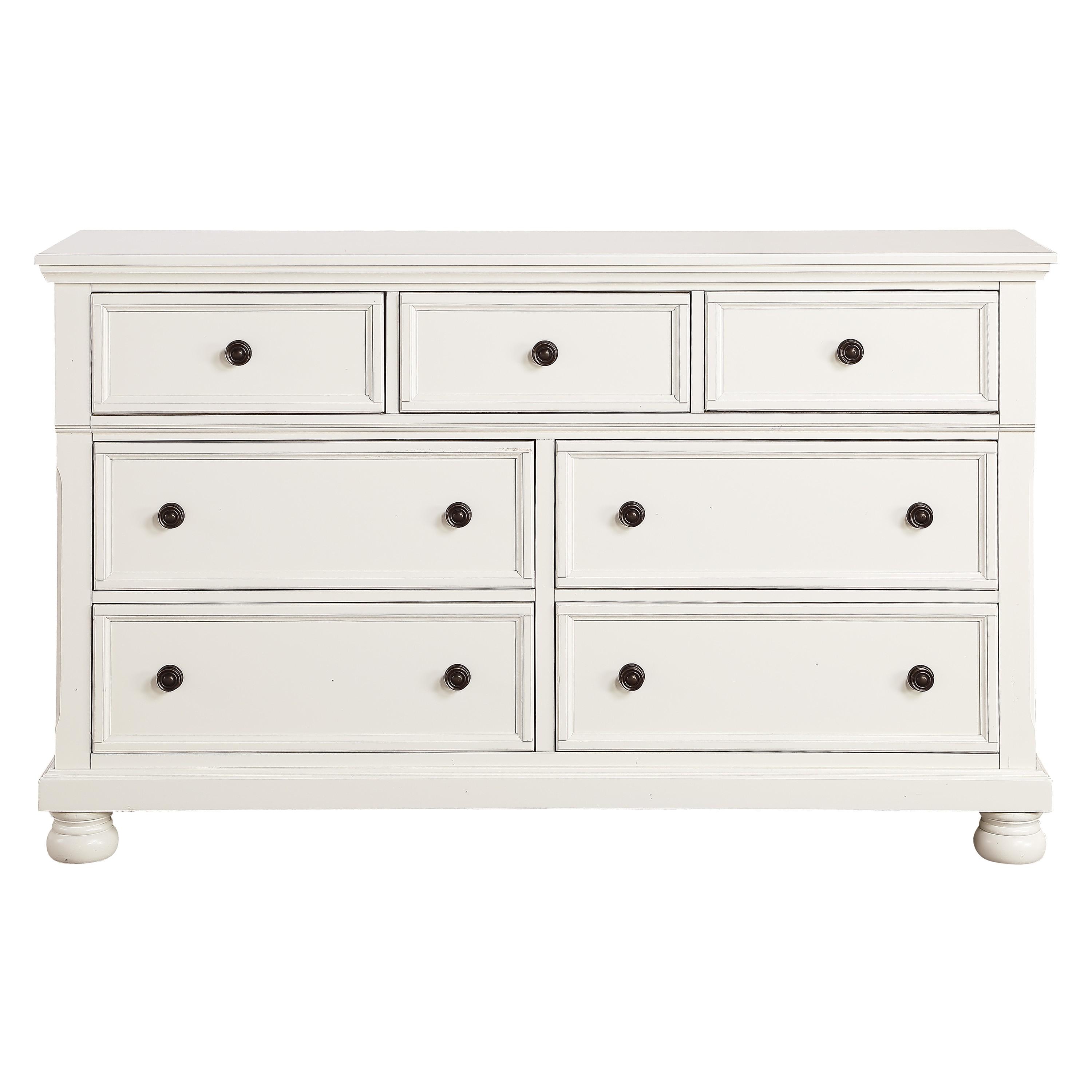 

                    
Homelegance 1714W-5*6-2PC Laurelin Dresser w/Mirror White  Purchase 
