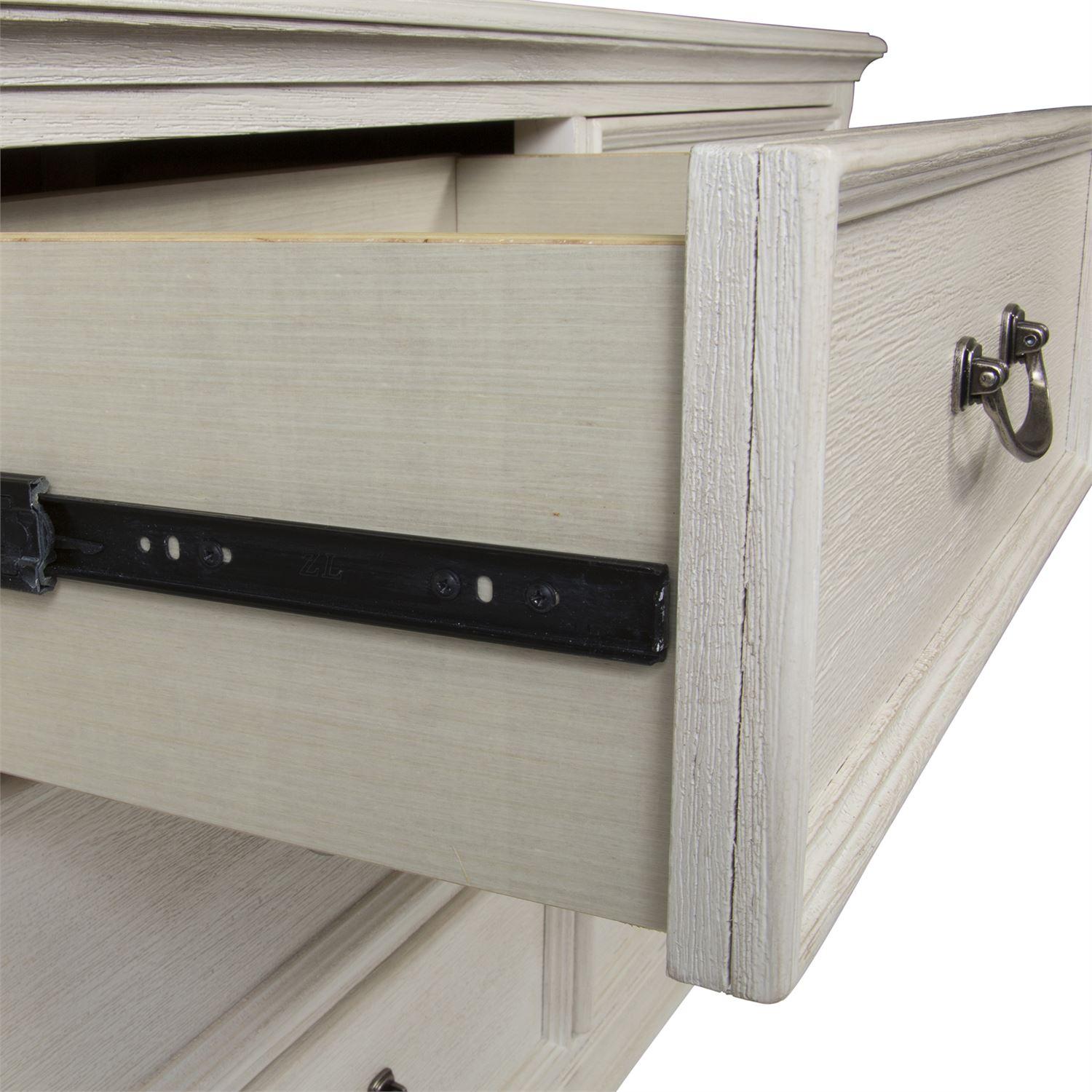 

    
249-BR61 Antique White Wood 3 Drawer Nightstand Bayside  249-BR61 Liberty Furniture
