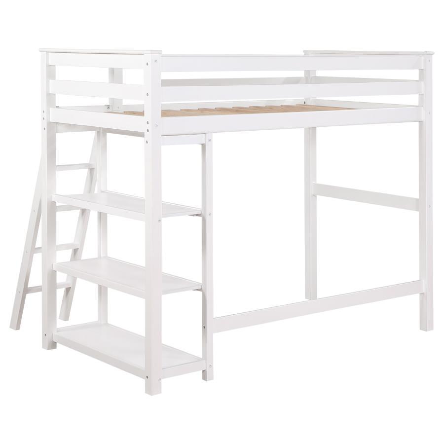 

    
Coaster Blaine Twin Bunk Bed 460089-T Bunk Bed White 460089-T
