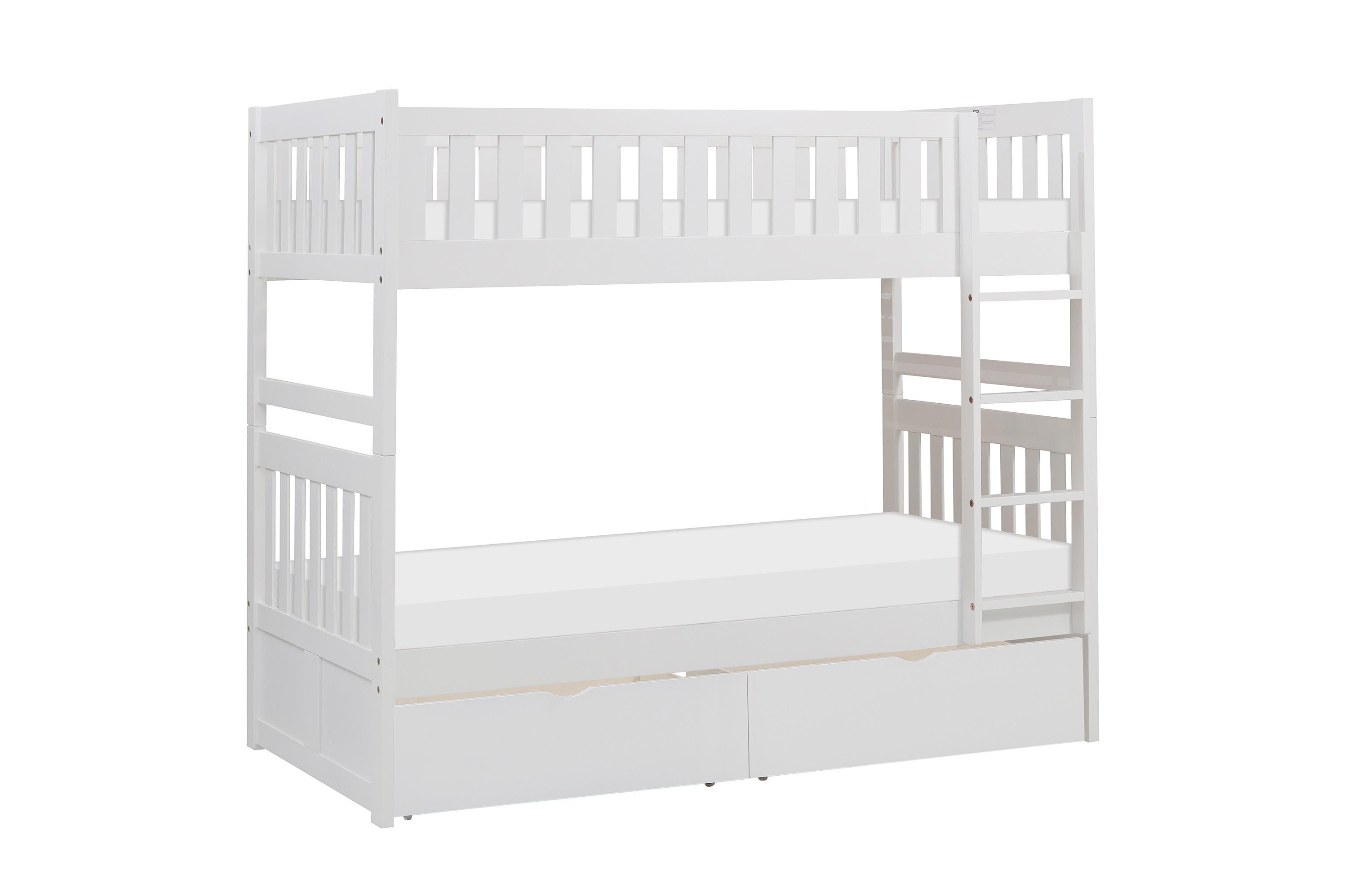 

                    
Homelegance B2053W-1*T Galen Twin/Twin Bunk Bed White  Purchase 
