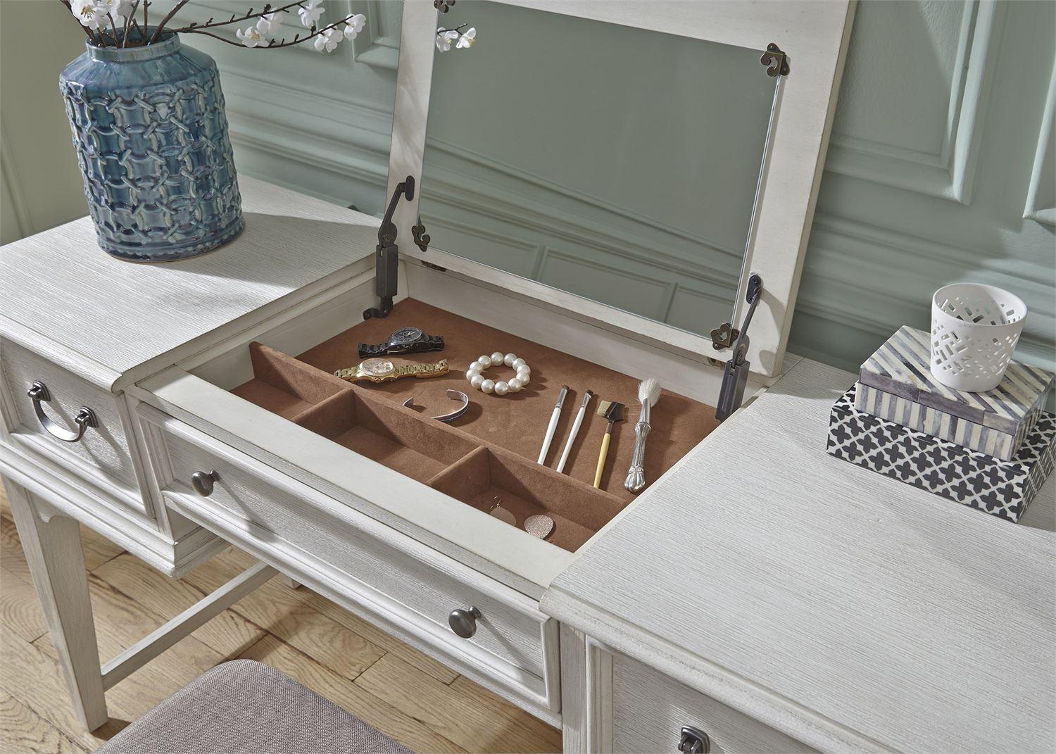 

                    
Liberty Furniture Bayside  249-BR35 Vanity White  Purchase 
