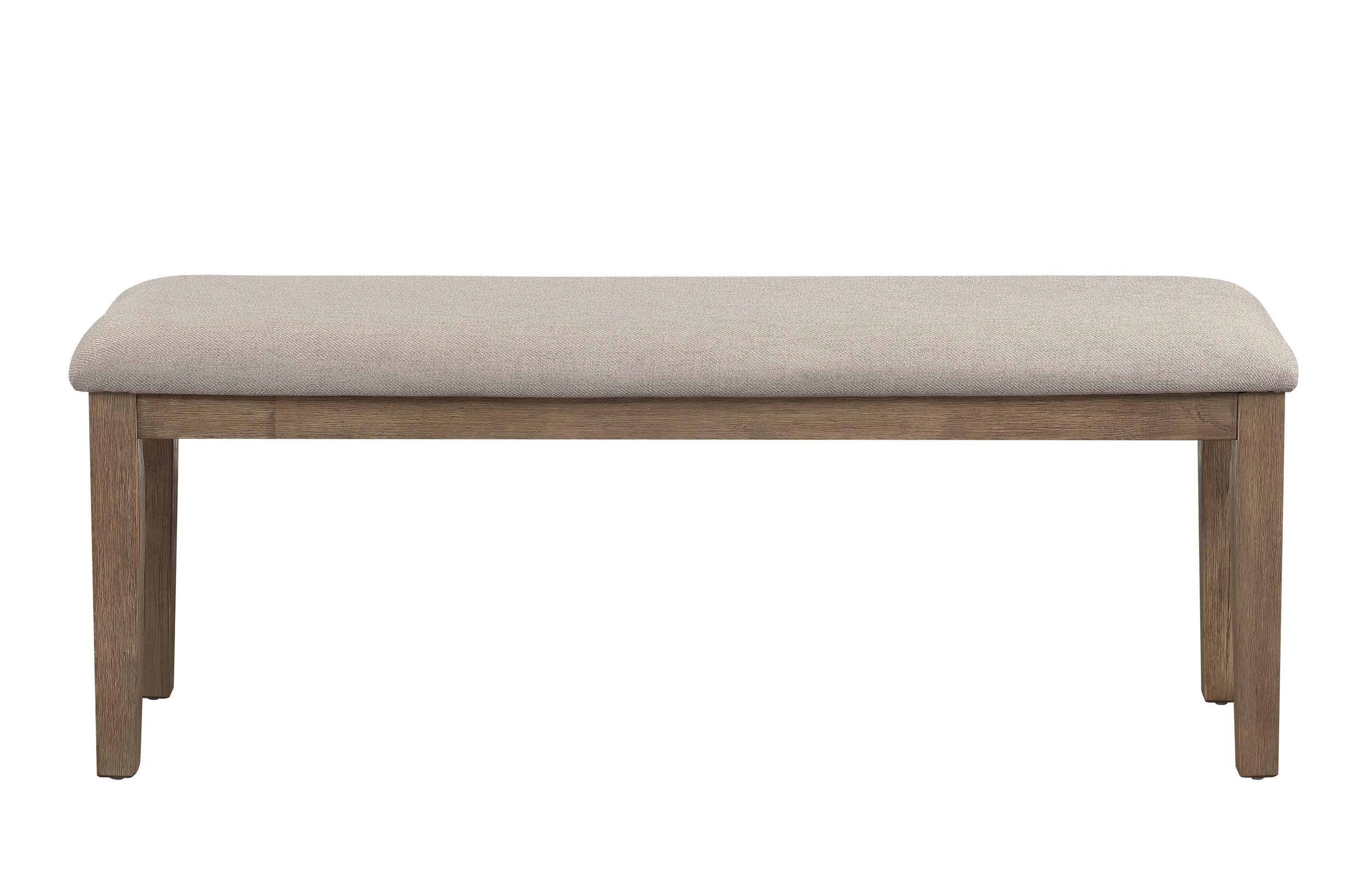 

    
Transitional Wire Brushed Brown Wood Bench Homelegance 5706-13 Armhurst

