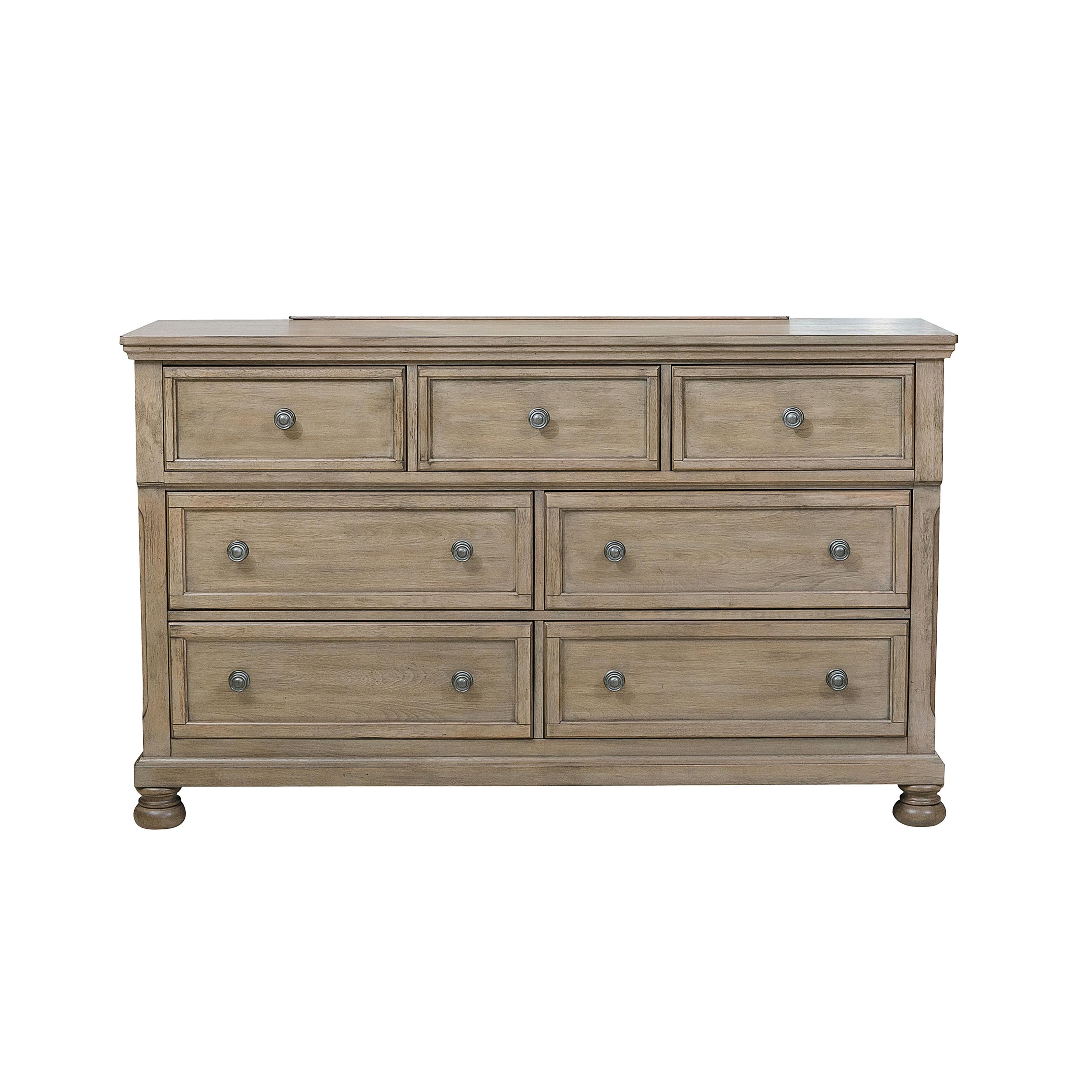 Transitional Dresser 2259GY-5 Bethel 2259GY-5 in Gray 