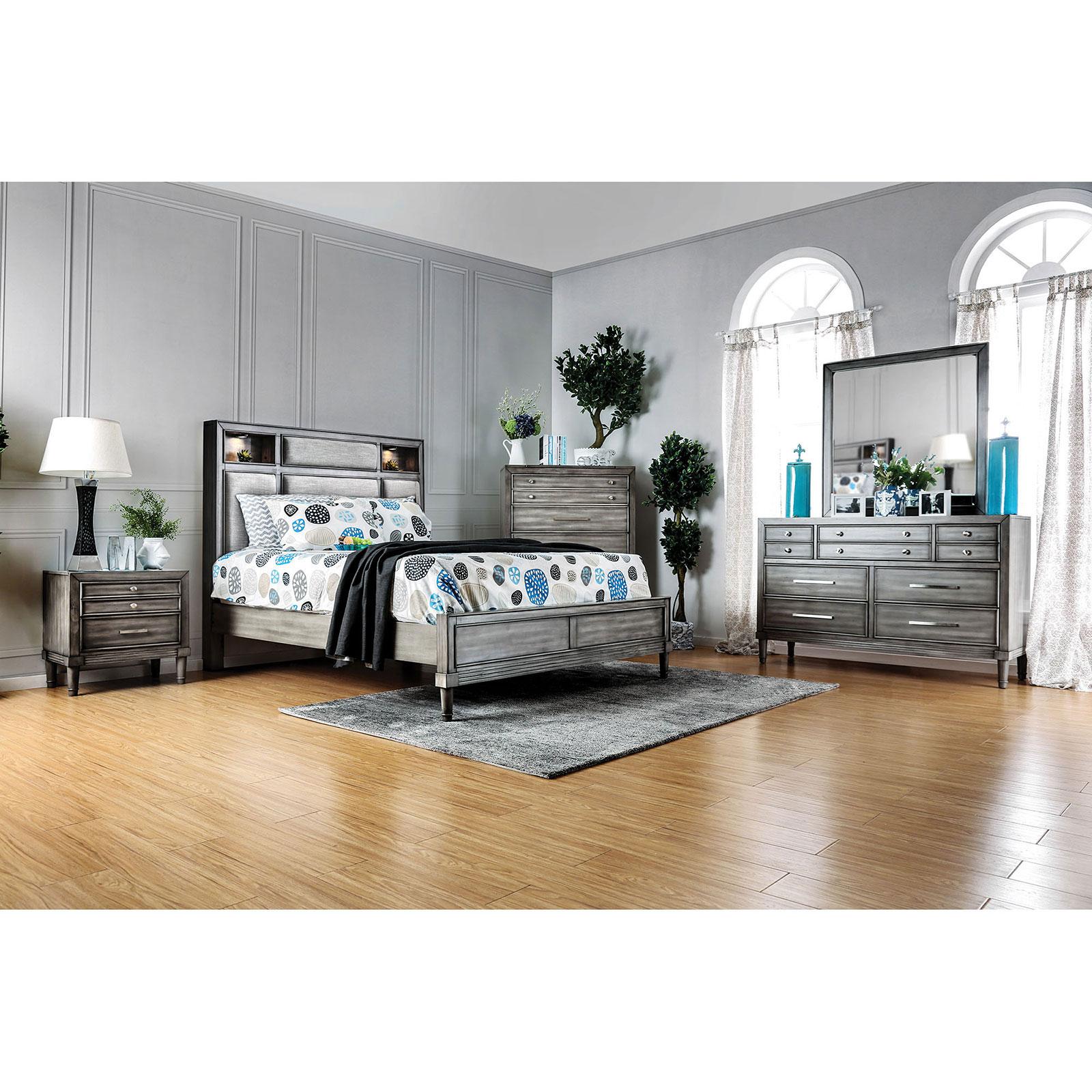 

    
Furniture of America DAPHNE CM7556C Bachelor Chest Gray CM7556C
