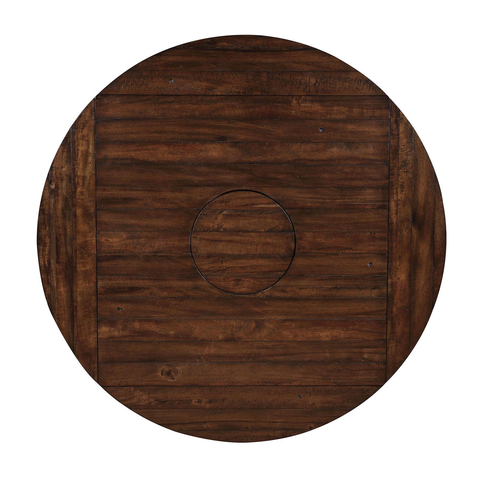 

    
Brown Wood Round Counter Height Table MEAGAN CM3152RPT FOA Transitional
