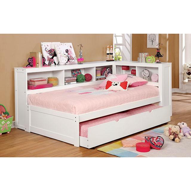 Transitional Daybed Frankie CM1738WH-T-BED in White 