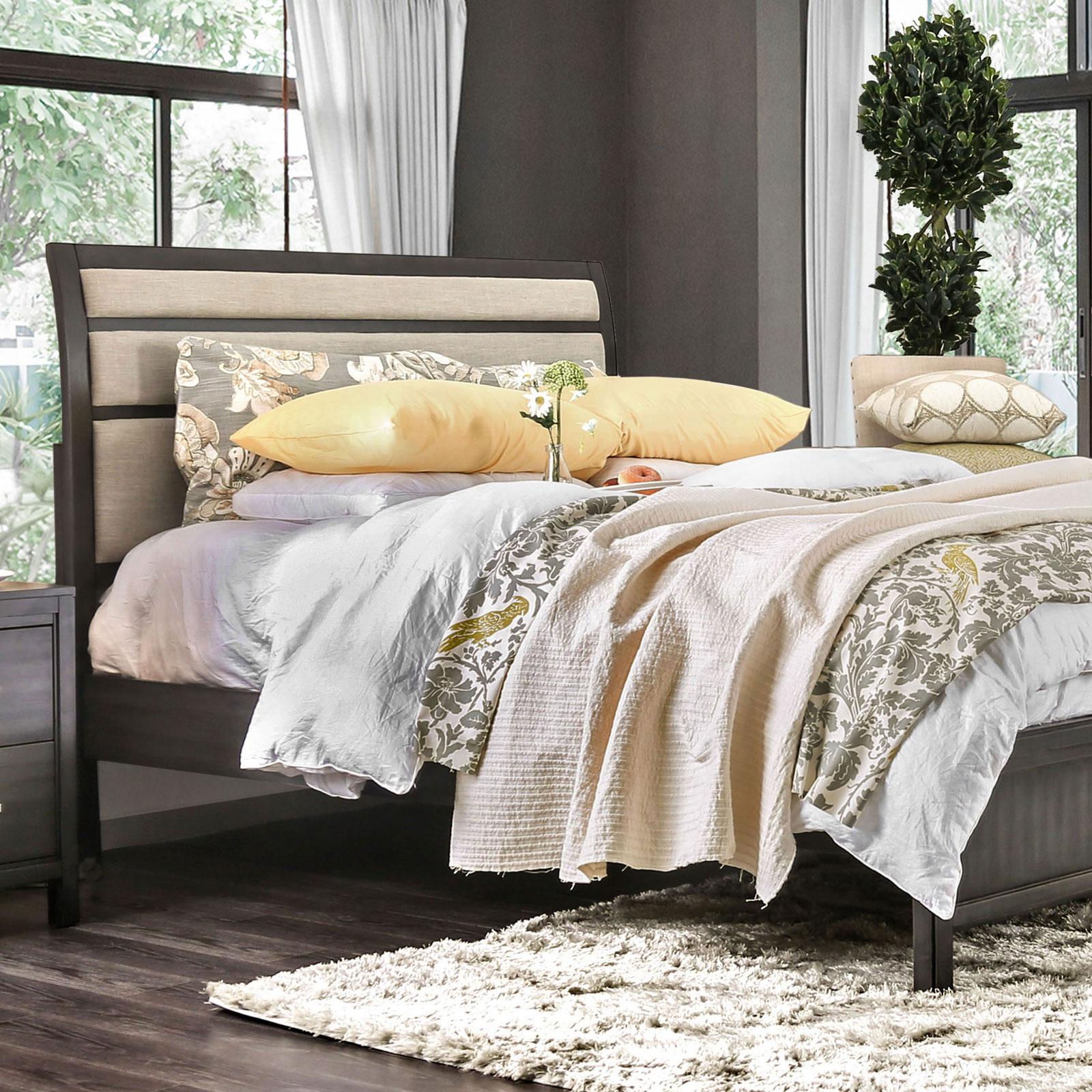 

    
Furniture of America Berenice Platform Bed Gray CM7580GY-EK-BED
