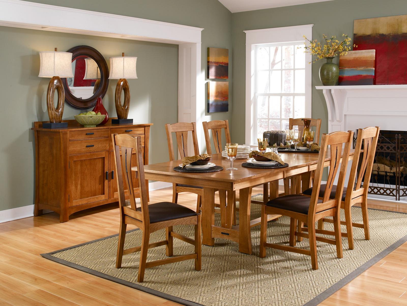 

        
A America Cattail Bungalow Dining Table Amber  00767630047675
